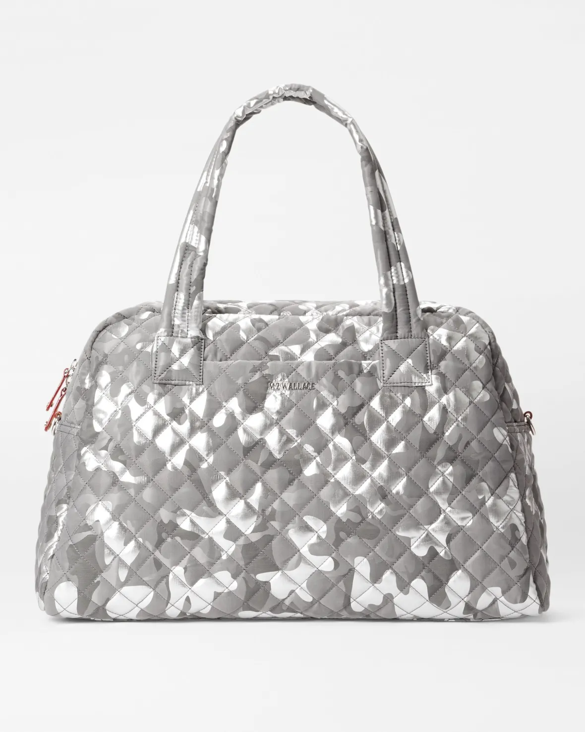 Metro|Duffels<MZ Wallace Travel Jim SilverMetallicCamo
