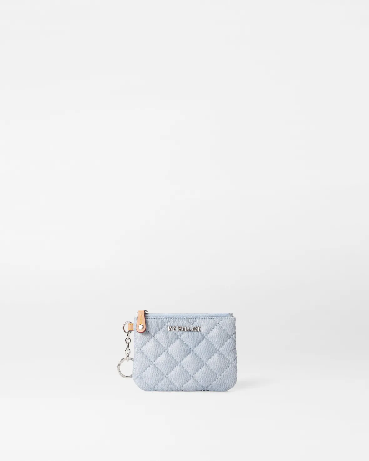 Metro|Accessories<MZ Wallace Flat Metro Key Pouch Chambray