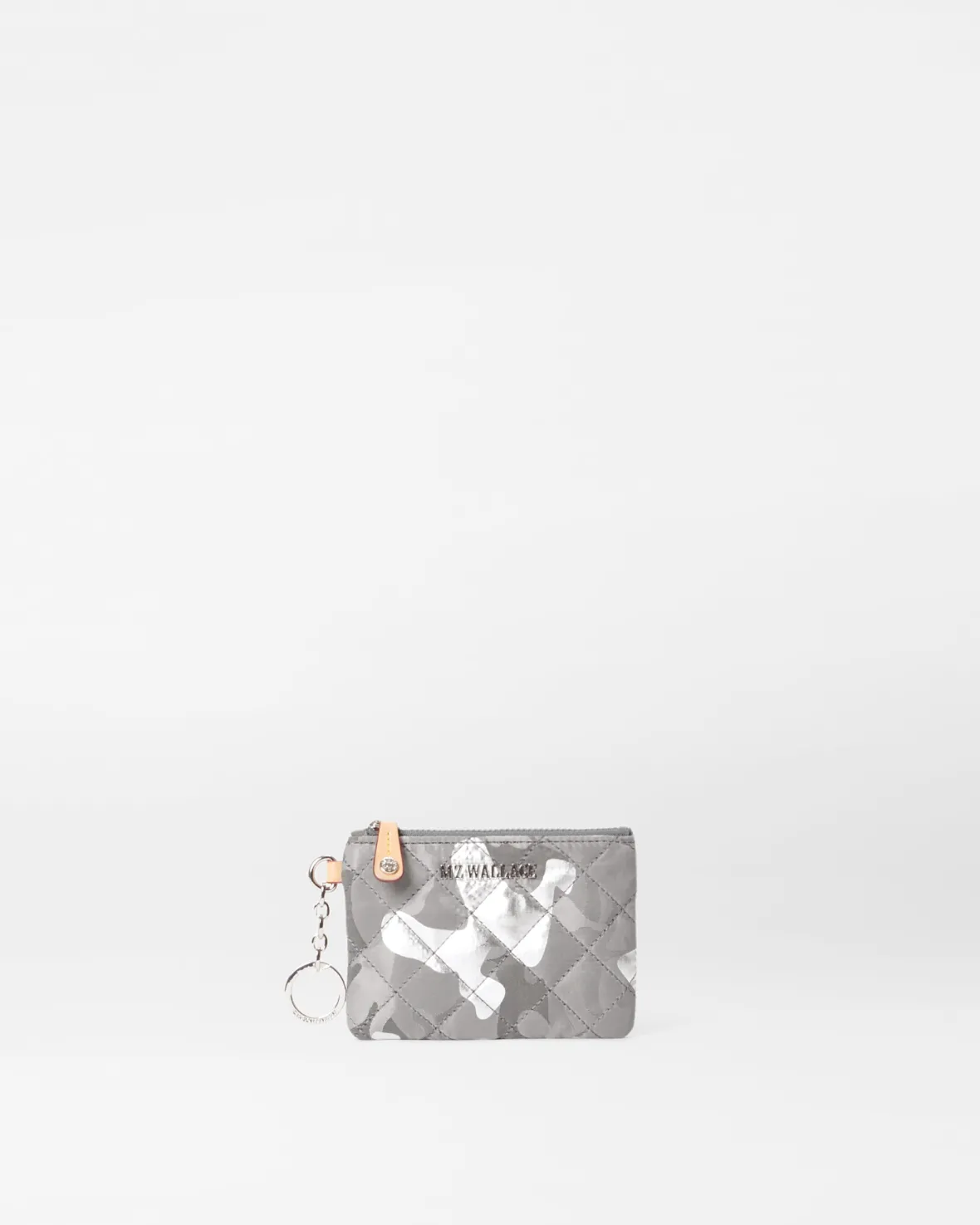 Metro|Accessories<MZ Wallace Flat Metro Key Pouch SilverMetallicCamo