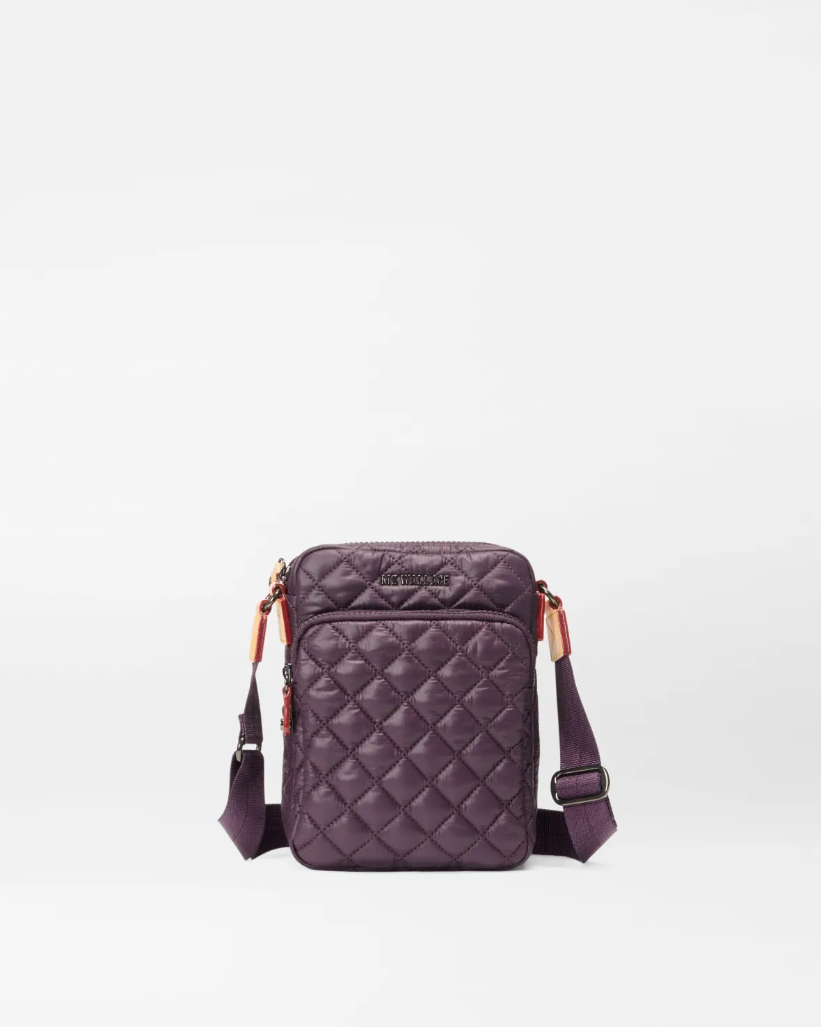 Crossbody<MZ Wallace Metro Crossbody Raisin