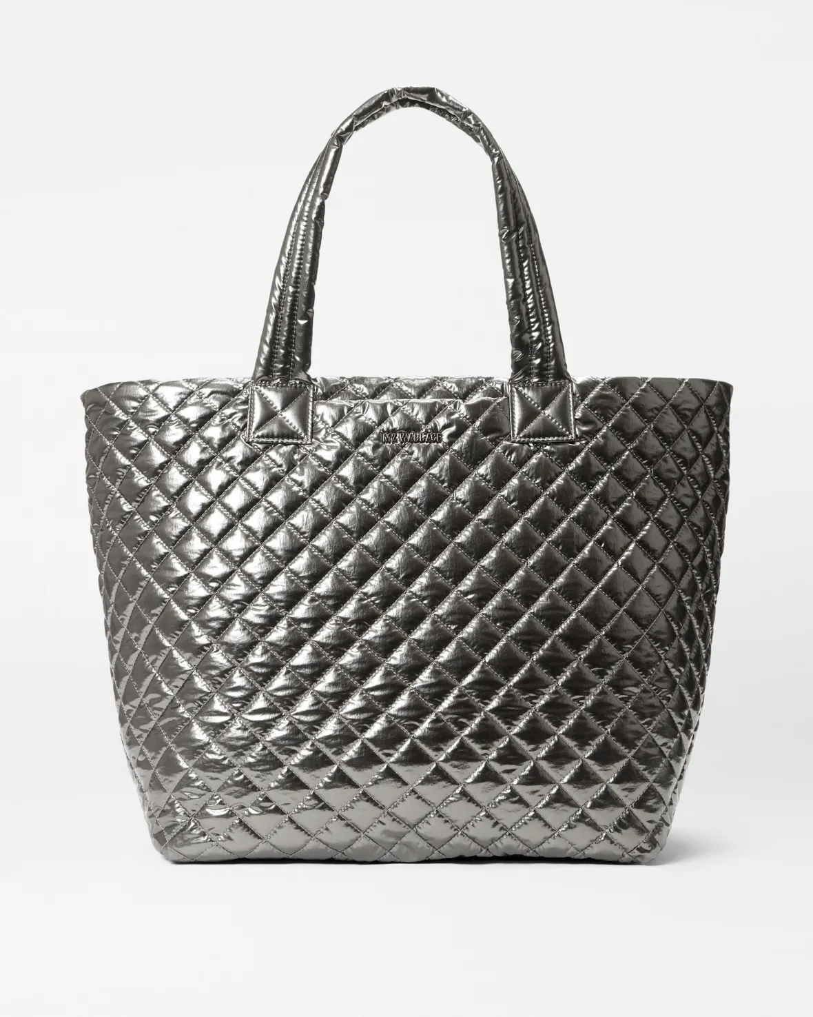 Metro|Totes<MZ Wallace The Metro Tote® Deluxe - Large PewterMetallic