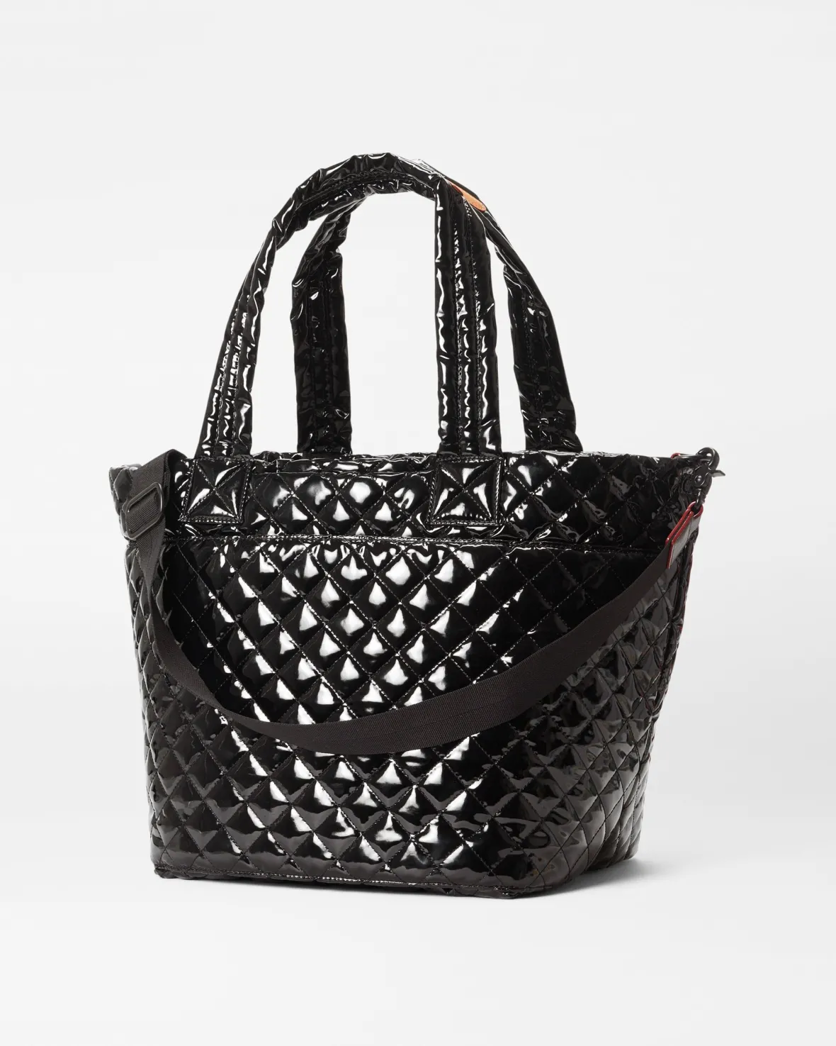 Metro|Totes<MZ Wallace The Metro Tote® Deluxe - Medium BlackLacquer