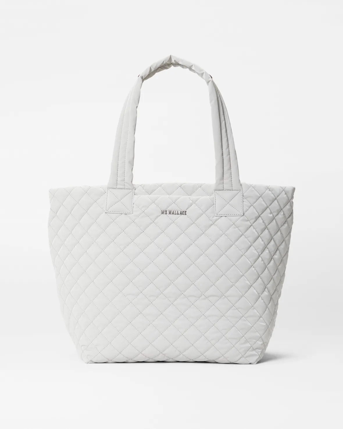 Metro|Totes<MZ Wallace The Metro Tote® Deluxe - Medium PebbleLiquid