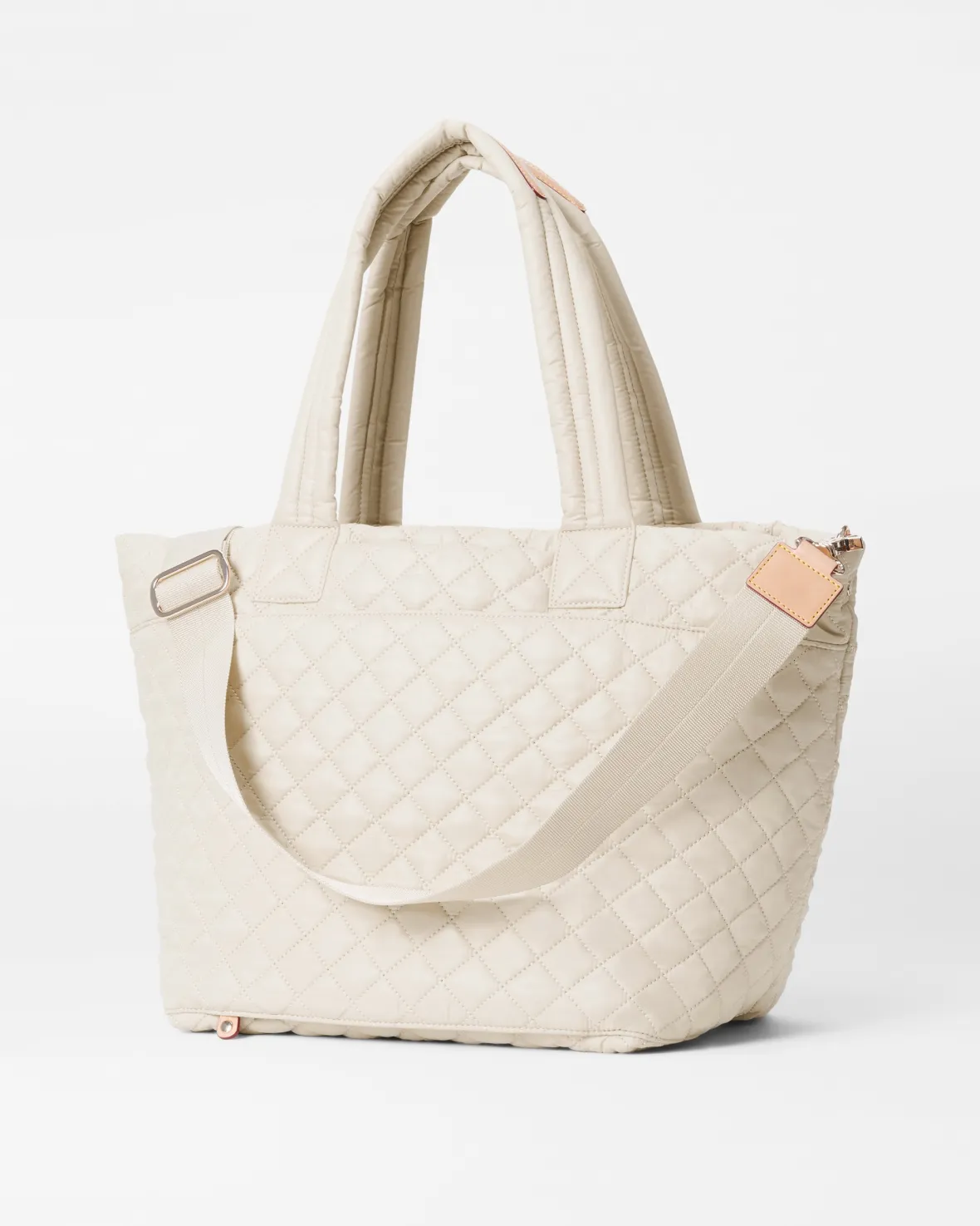Metro|Totes<MZ Wallace The Metro Tote® Deluxe - Medium Sandshell