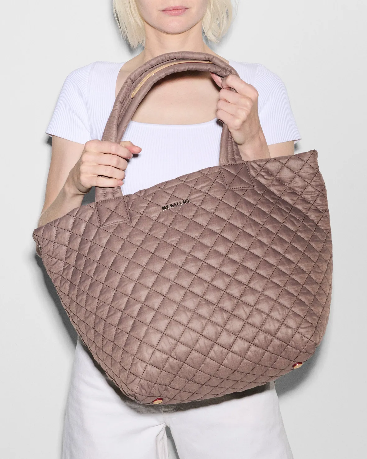 Metro|Totes<MZ Wallace The Metro Tote® Deluxe - Medium Mauve