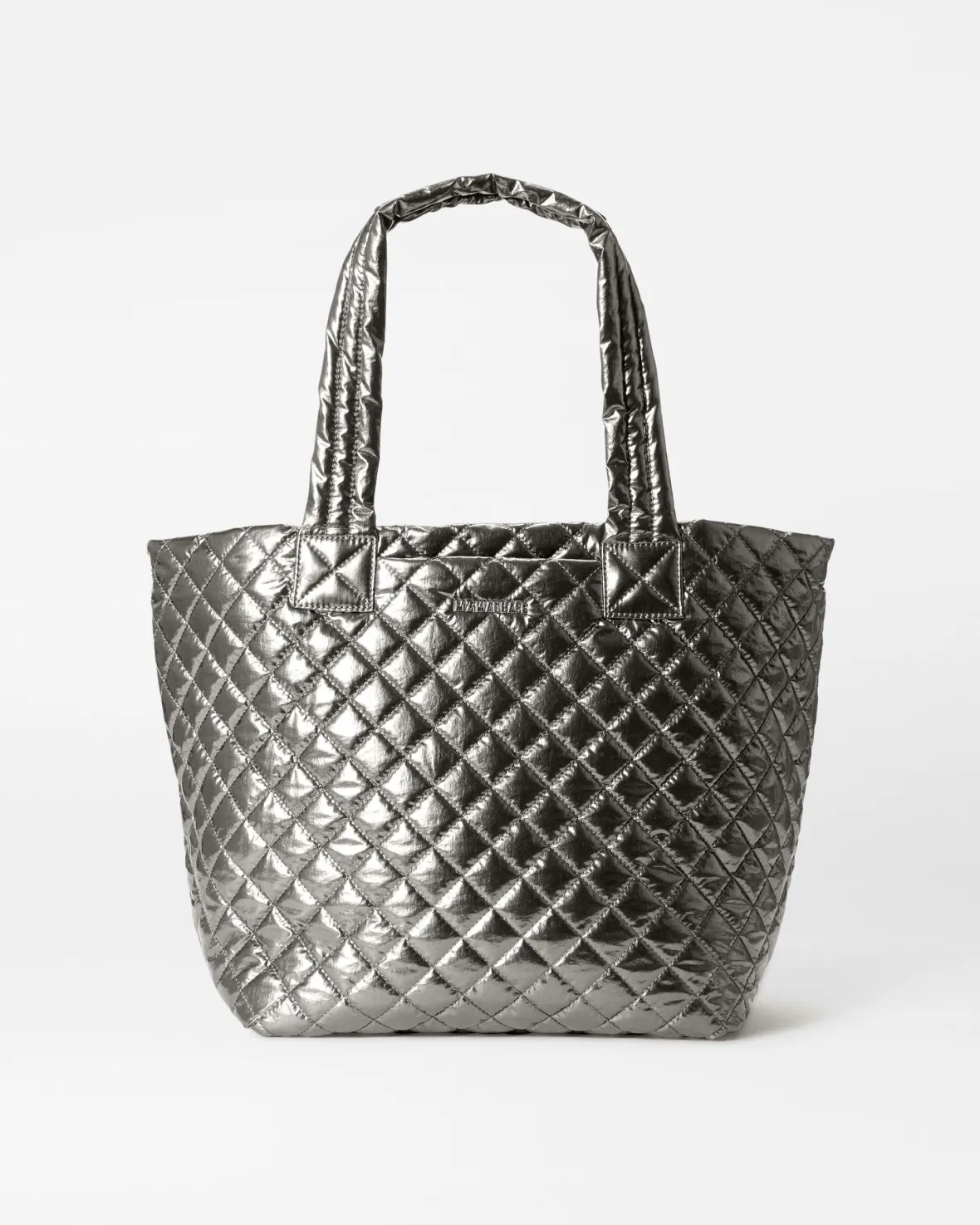 Metro|Totes<MZ Wallace The Metro Tote® Deluxe - Medium PewterMetallic
