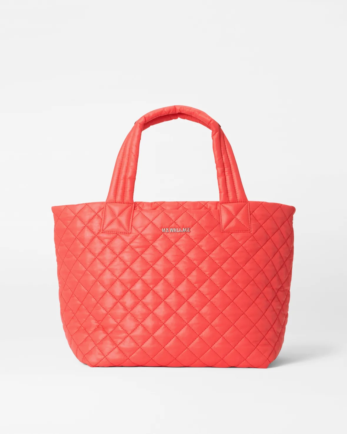 Metro|Totes<MZ Wallace The Metro Tote® Deluxe - Small CoralRec