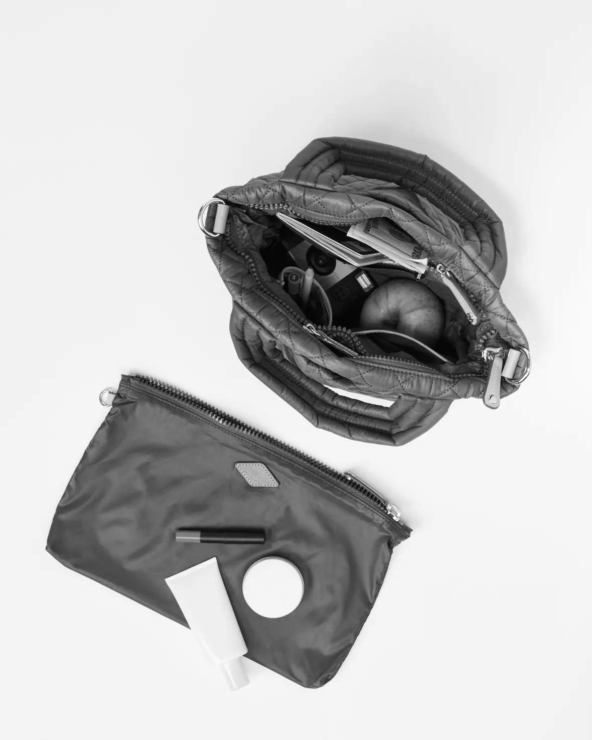 Metro|Crossbody<MZ Wallace The Metro Tote® Deluxe - Mini BlackRec