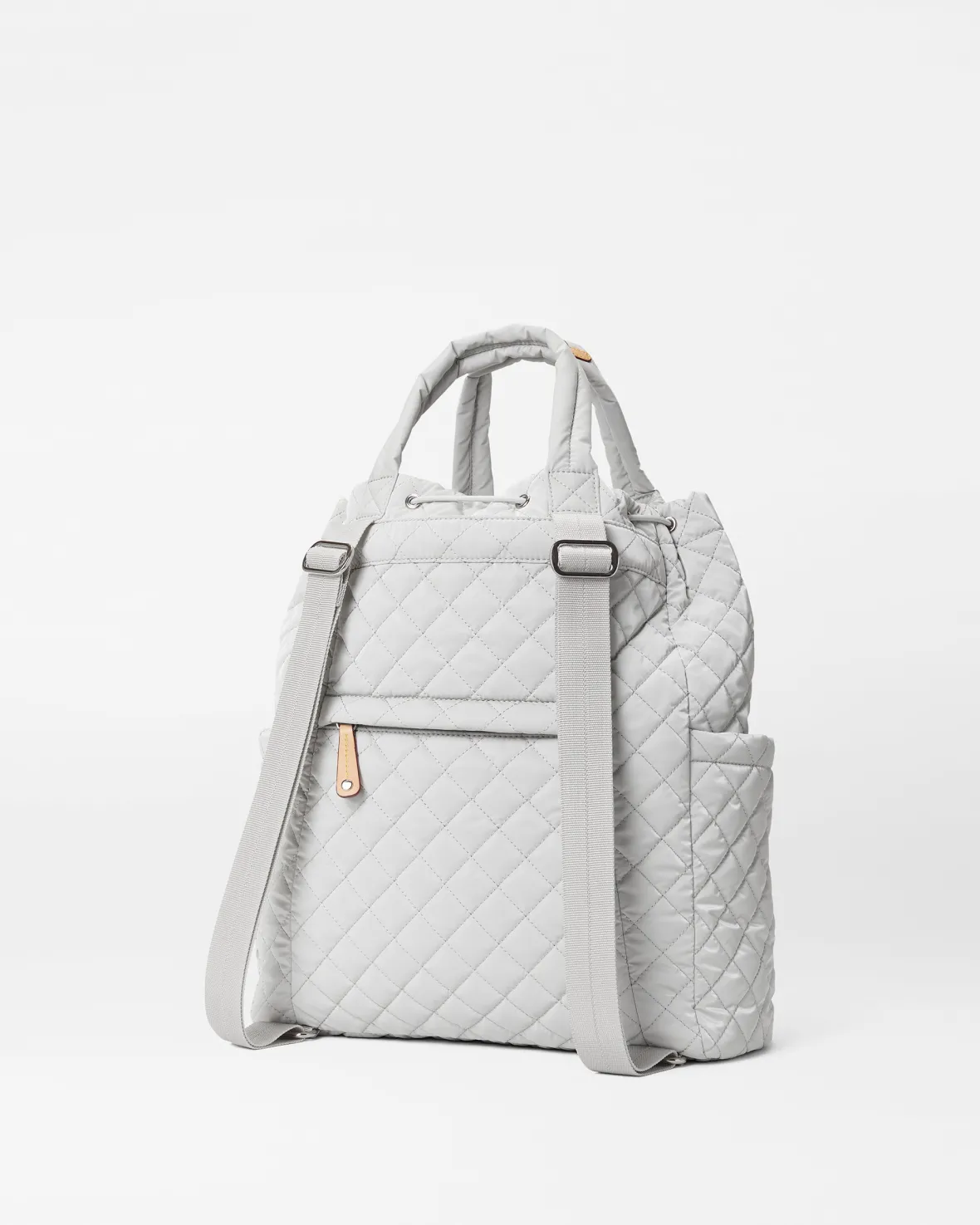 Metro|Backpacks<MZ Wallace Metro Convertible Backpack PebbleLiquid