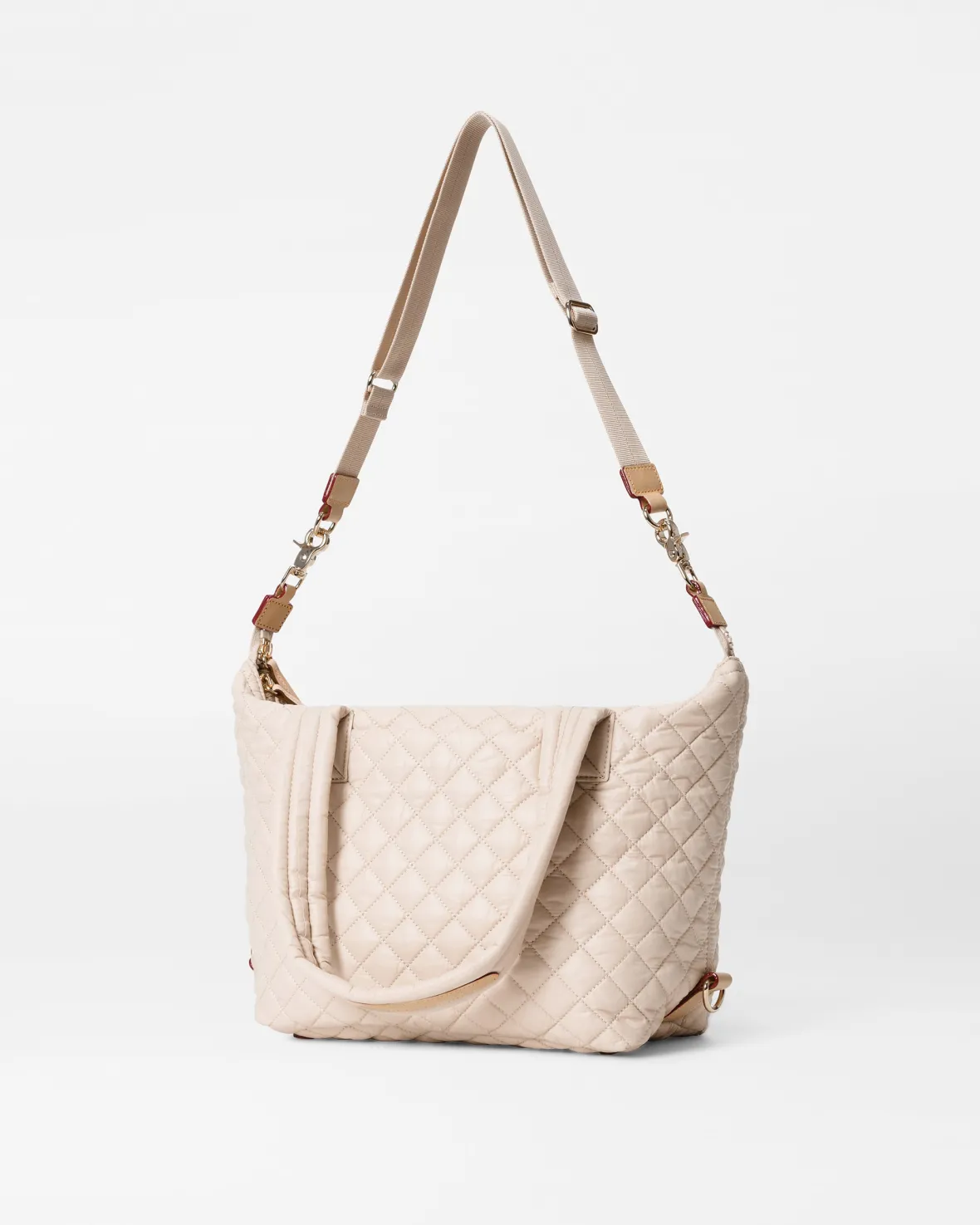 Metro|Shoulders<MZ Wallace Medium Sutton Deluxe Mushroom