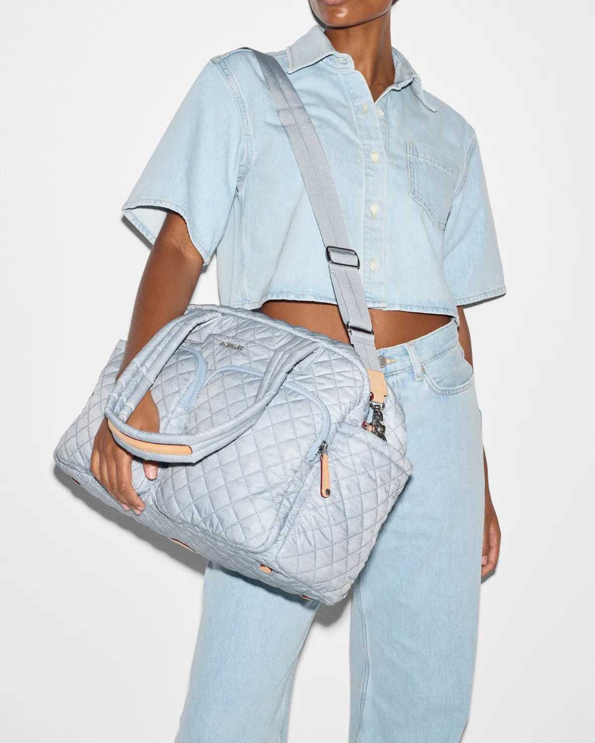 Metro|Duffels<MZ Wallace Nik Chambray