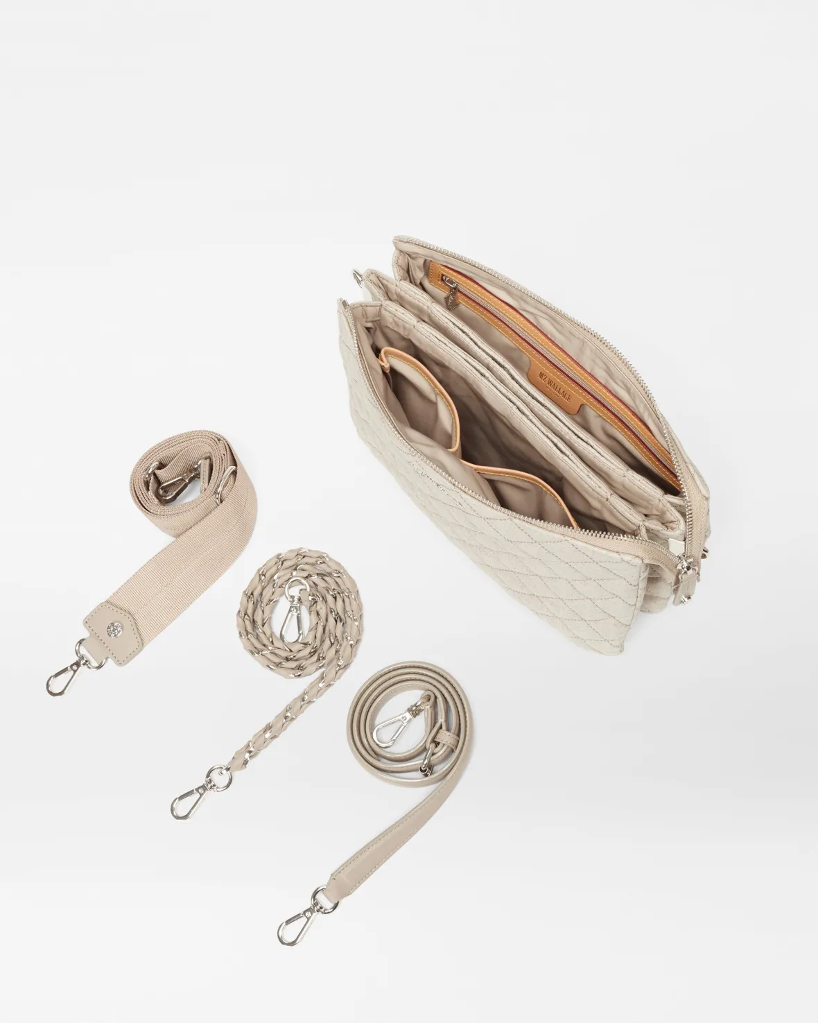 Crosby|Crossbody<MZ Wallace Large Crosby Pippa TrueLinen