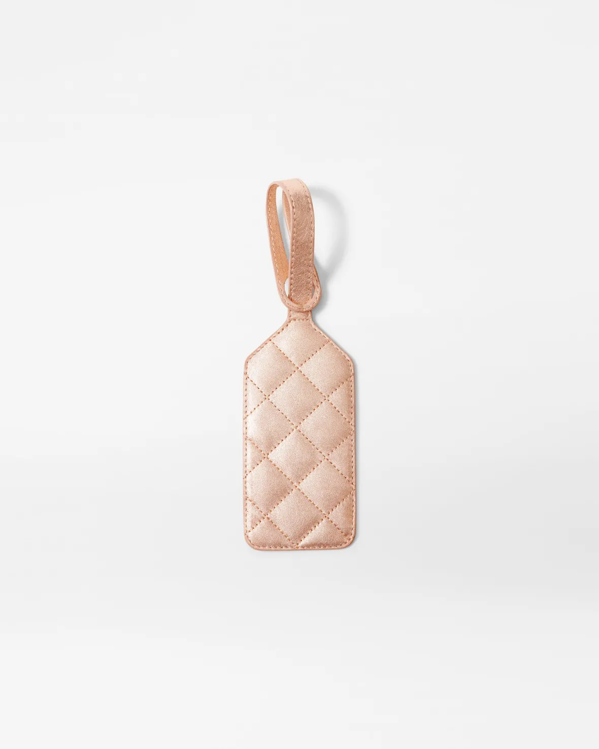 Accessories<MZ Wallace Luggage Tag RoseGoldMetallicLeather