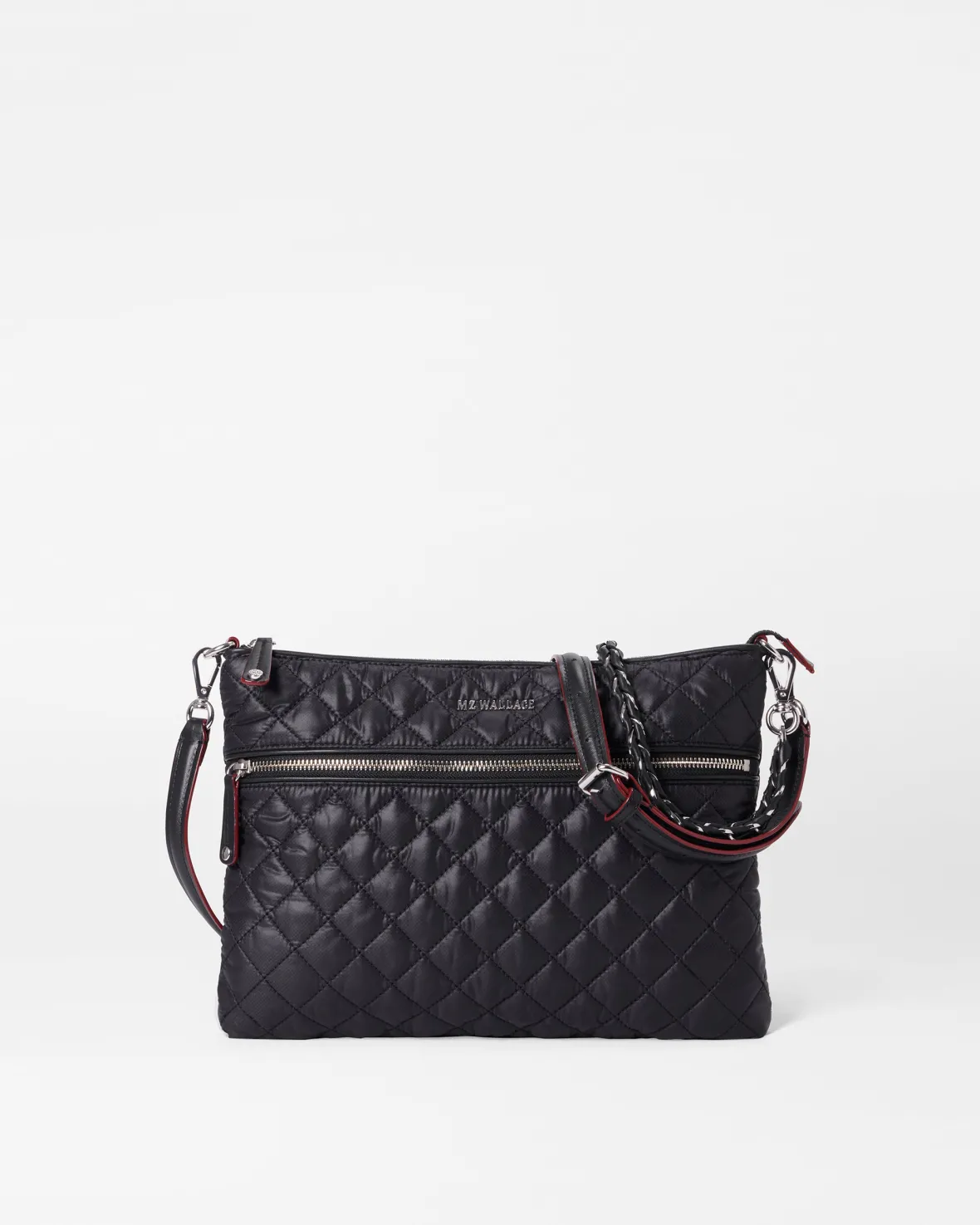 Crosby|Crossbody<MZ Wallace Crosby Crossbody BlackRec