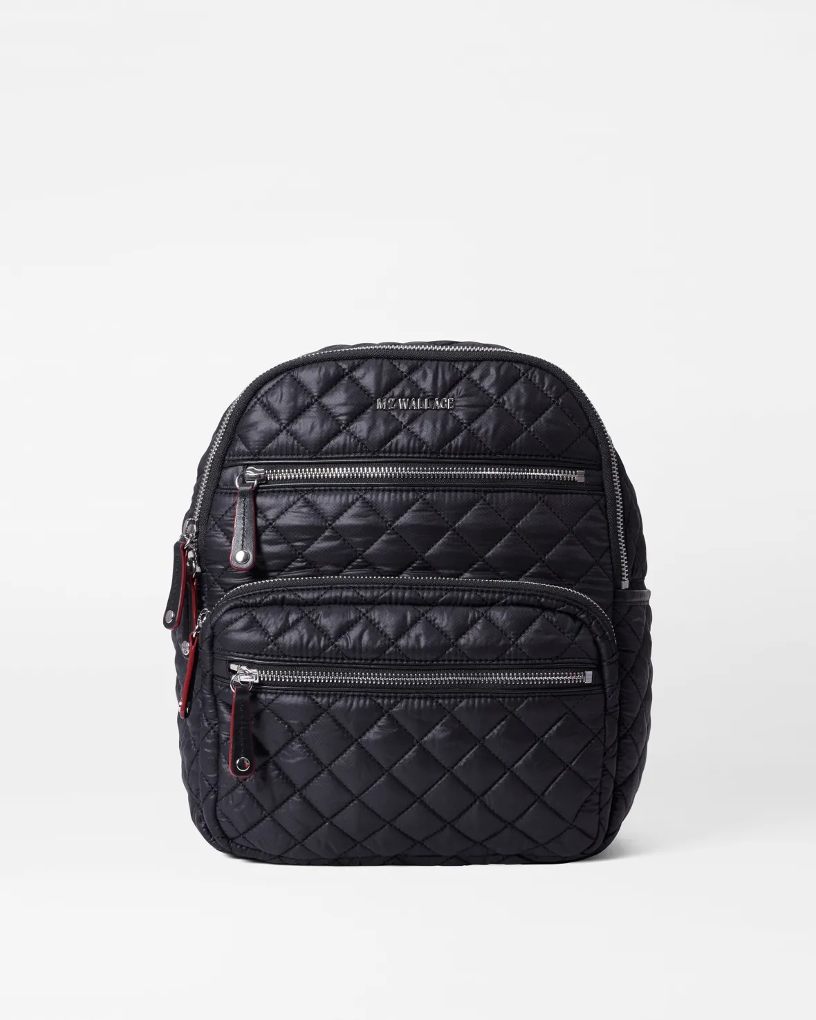Crosby|Backpacks<MZ Wallace Small Crosby Backpack BlackRec