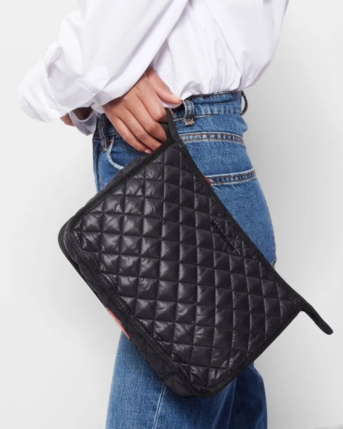 Metro|Travel<MZ Wallace Metro Clutch BlackRec