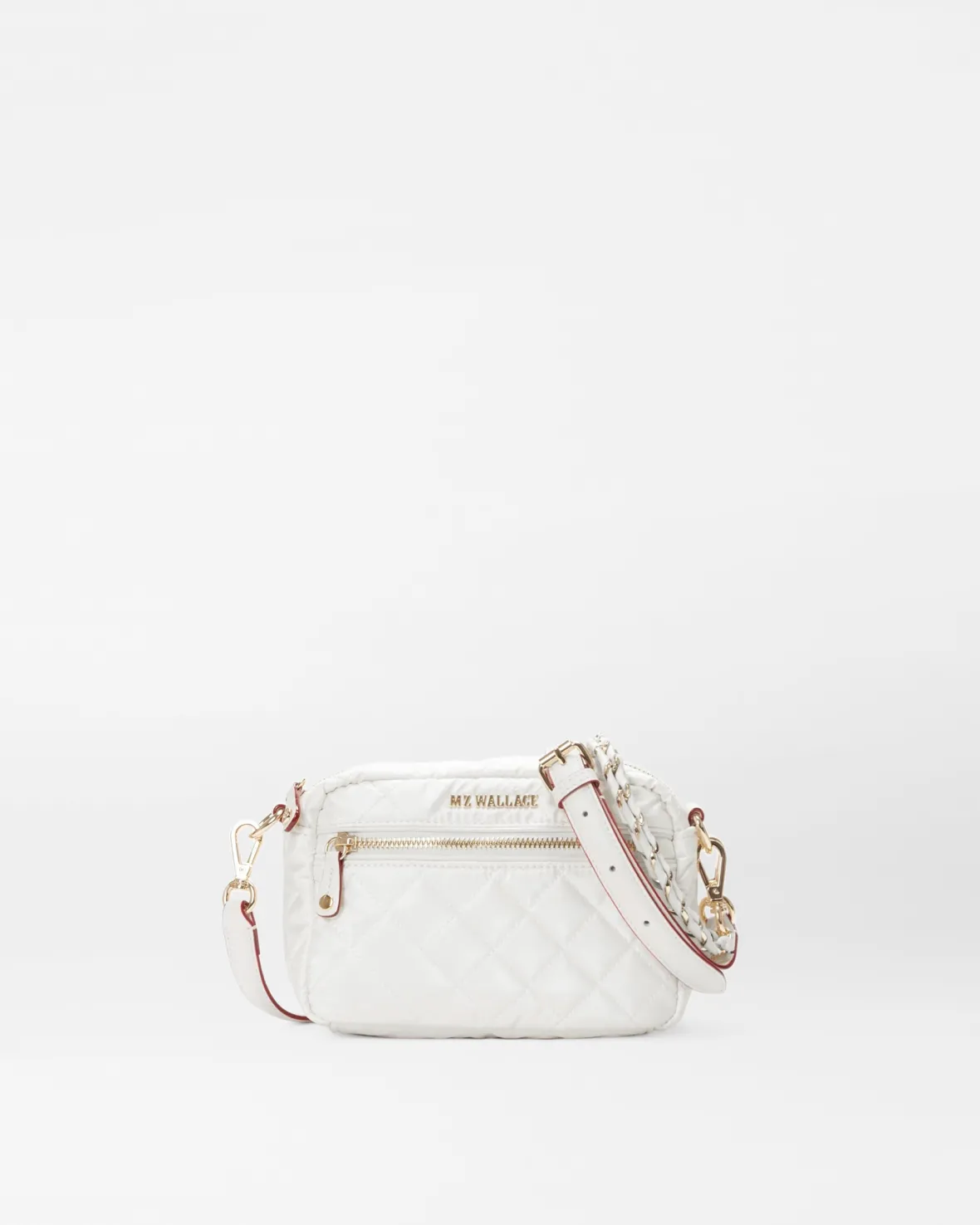Crosby|Crossbody<MZ Wallace Mini Crosby PearlMetallic