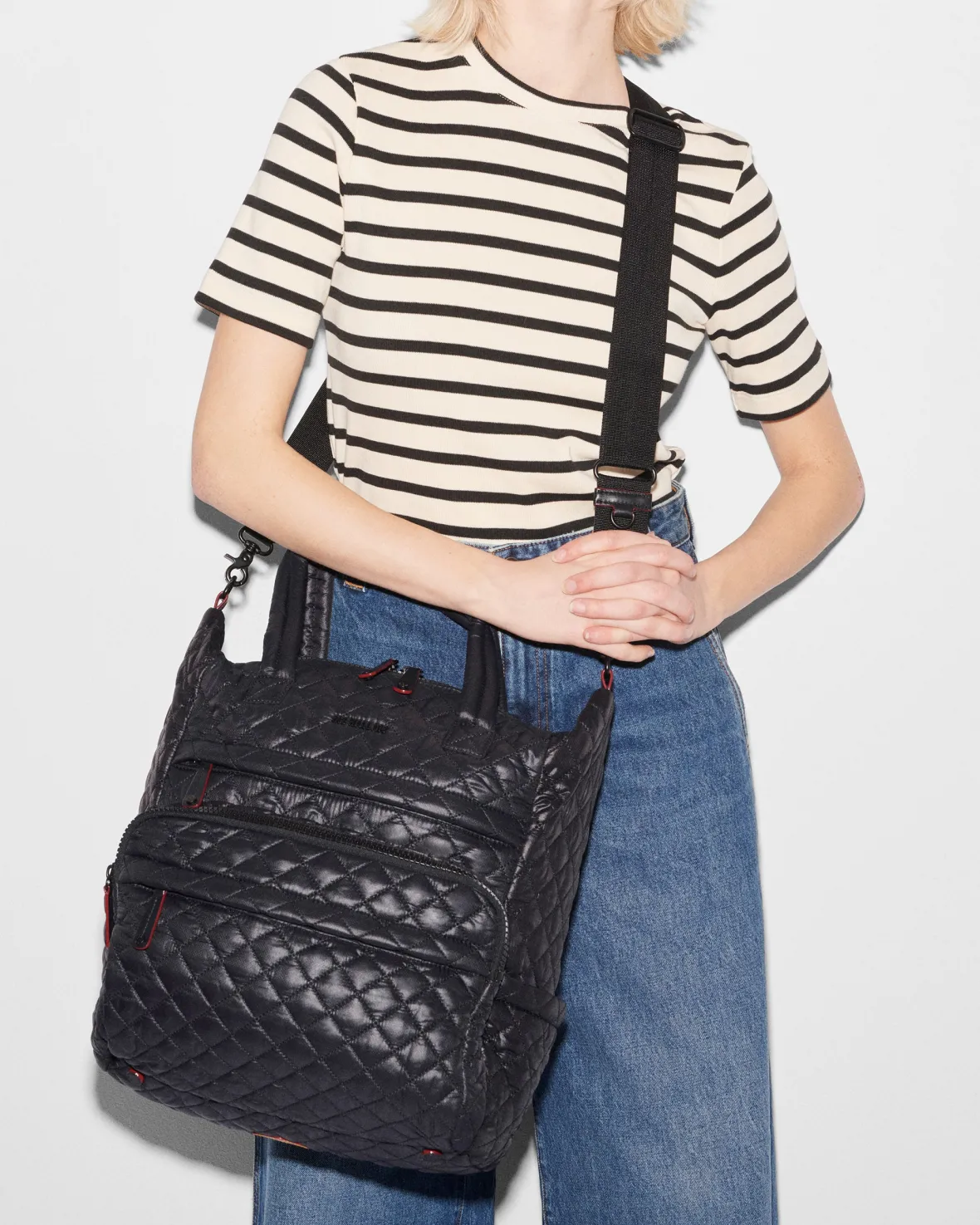 Metro|Baby<MZ Wallace Metro Utility Backpack BlackRec