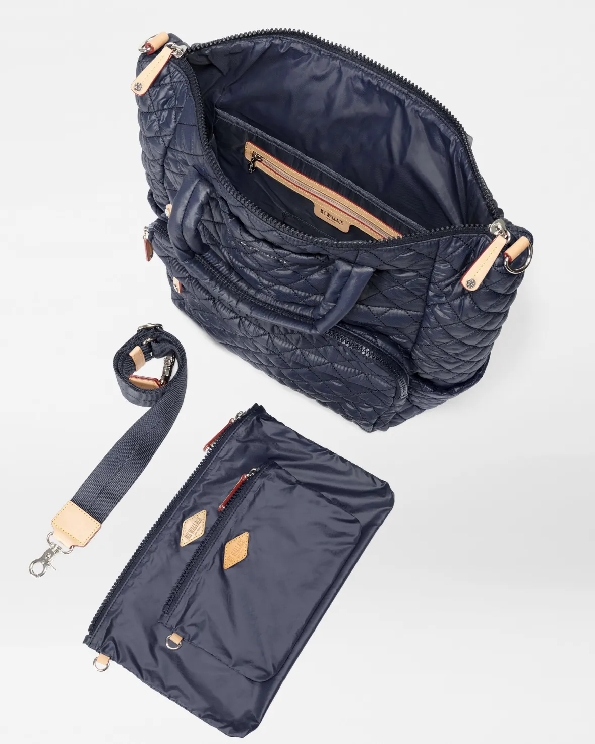 Metro|Baby<MZ Wallace Metro Utility Backpack DawnRec