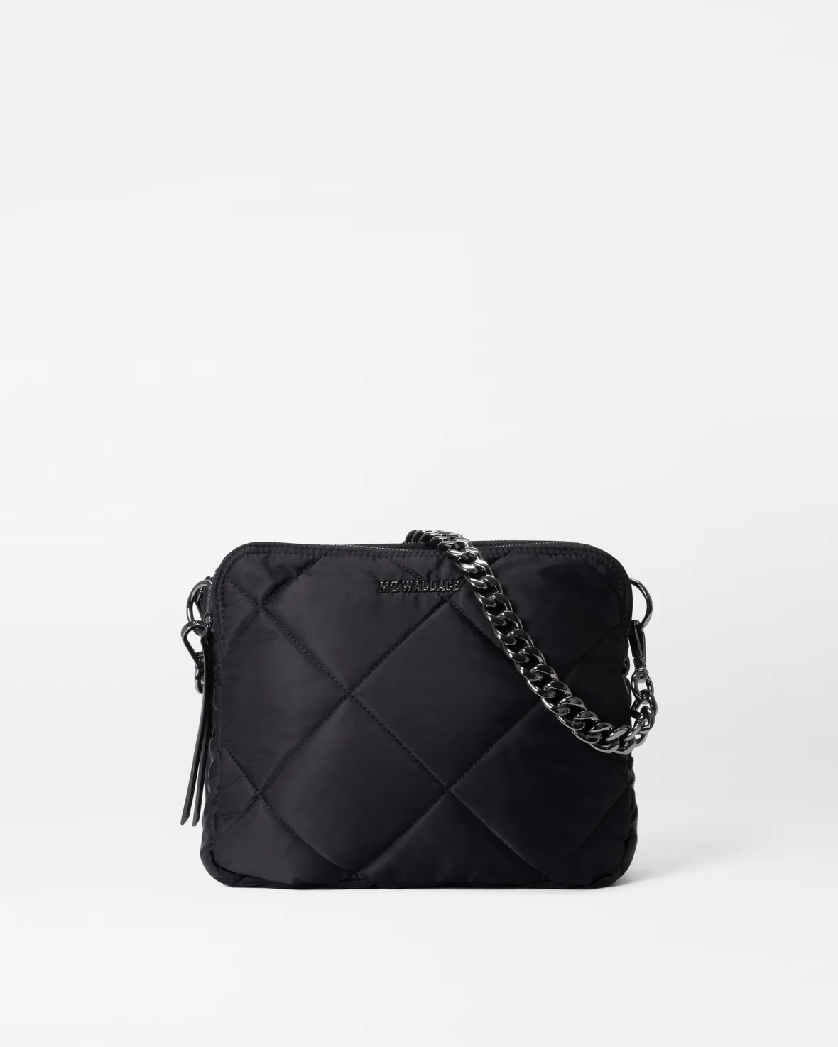 Madison|Crossbody<MZ Wallace Quilted Madison Crossbody BlackRec