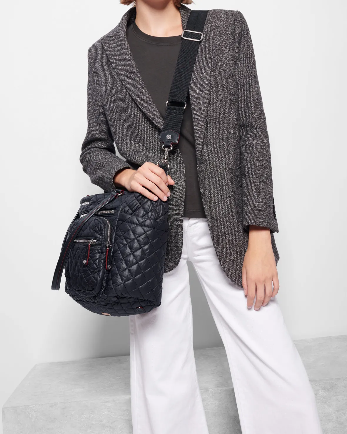 Crosby|Baby<MZ Wallace Crosby Traveler BlackRec