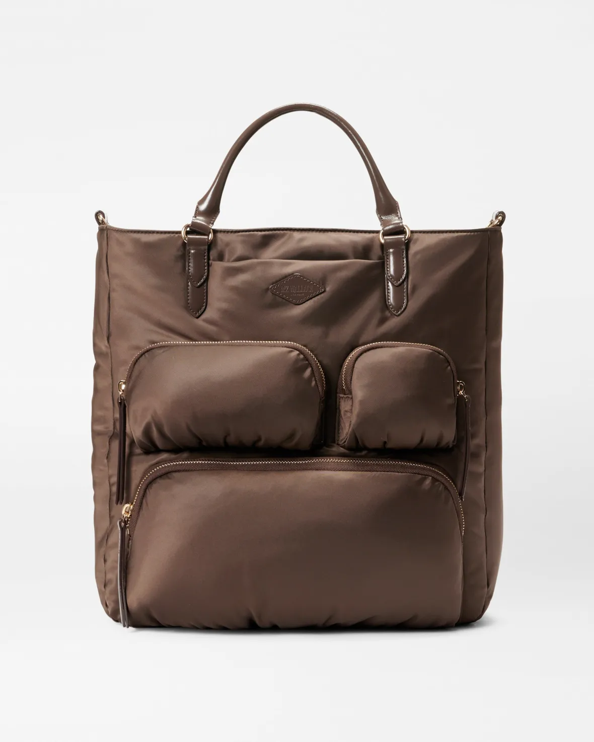 Chelsea|Totes<MZ Wallace Large Chelsea Top Handle Tote Walnut