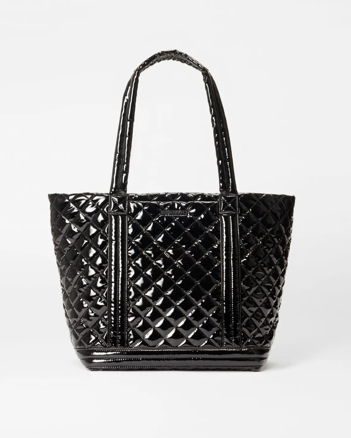 Totes<MZ Wallace Medium Empire Tote BlackLacquer