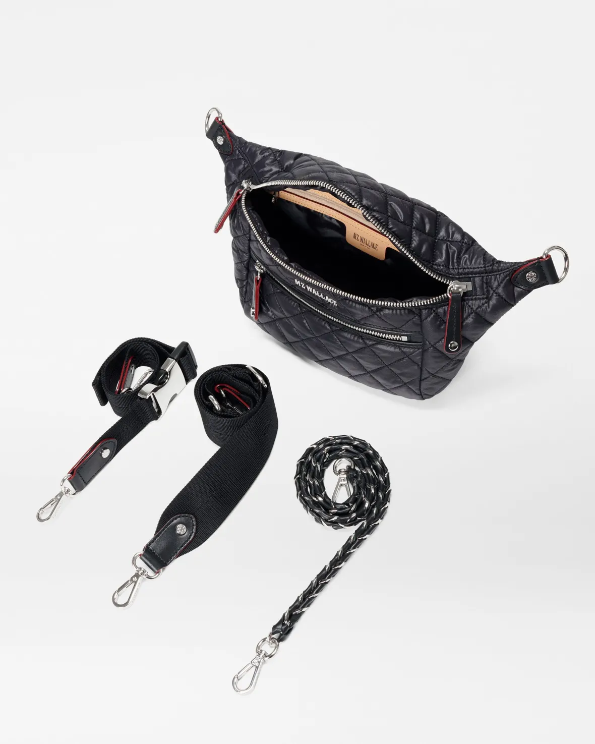 Crosby|Belt Bags & Slings<MZ Wallace Small Crosby Sling Black