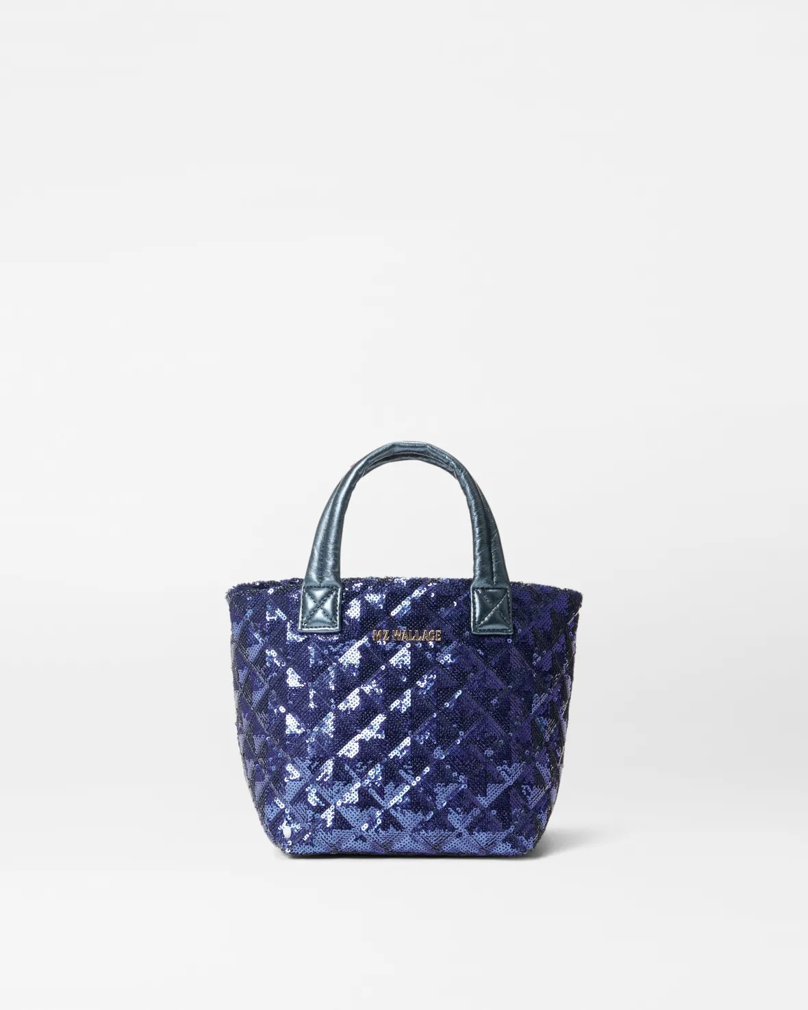 Metro|The Metro Tote® Deluxe<MZ Wallace The Metro Tote® Deluxe - Micro SapphireSequin