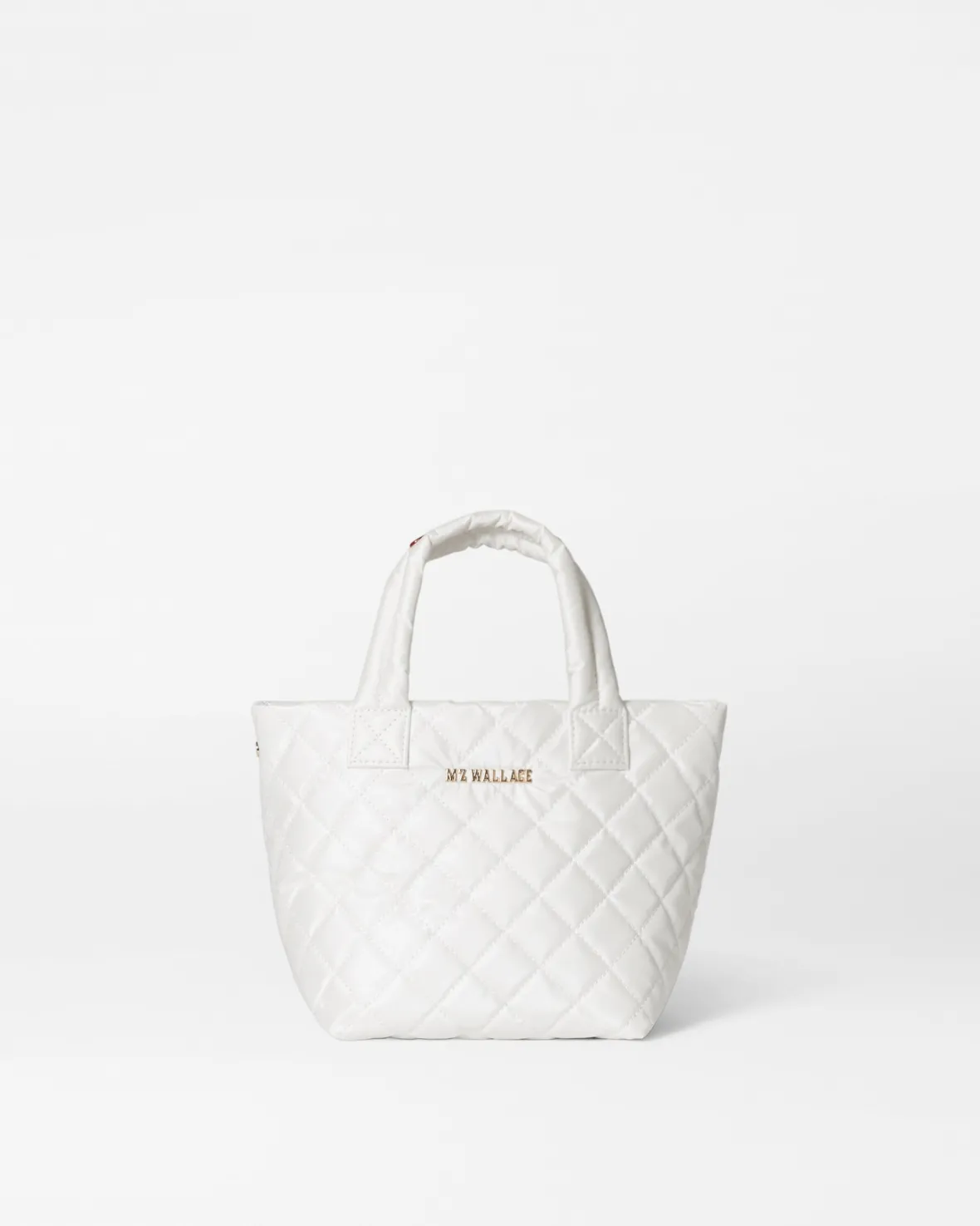 Metro|Crossbody<MZ Wallace The Metro Tote® Deluxe - Micro PearlMetallic