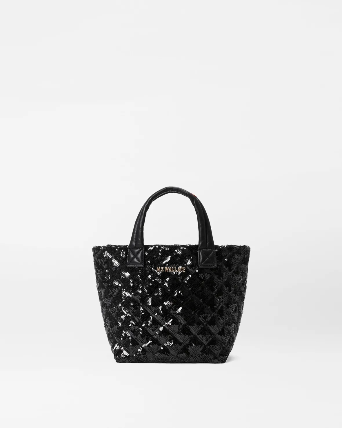 Metro|Totes<MZ Wallace The Metro Tote® Deluxe - Micro BlackSequin