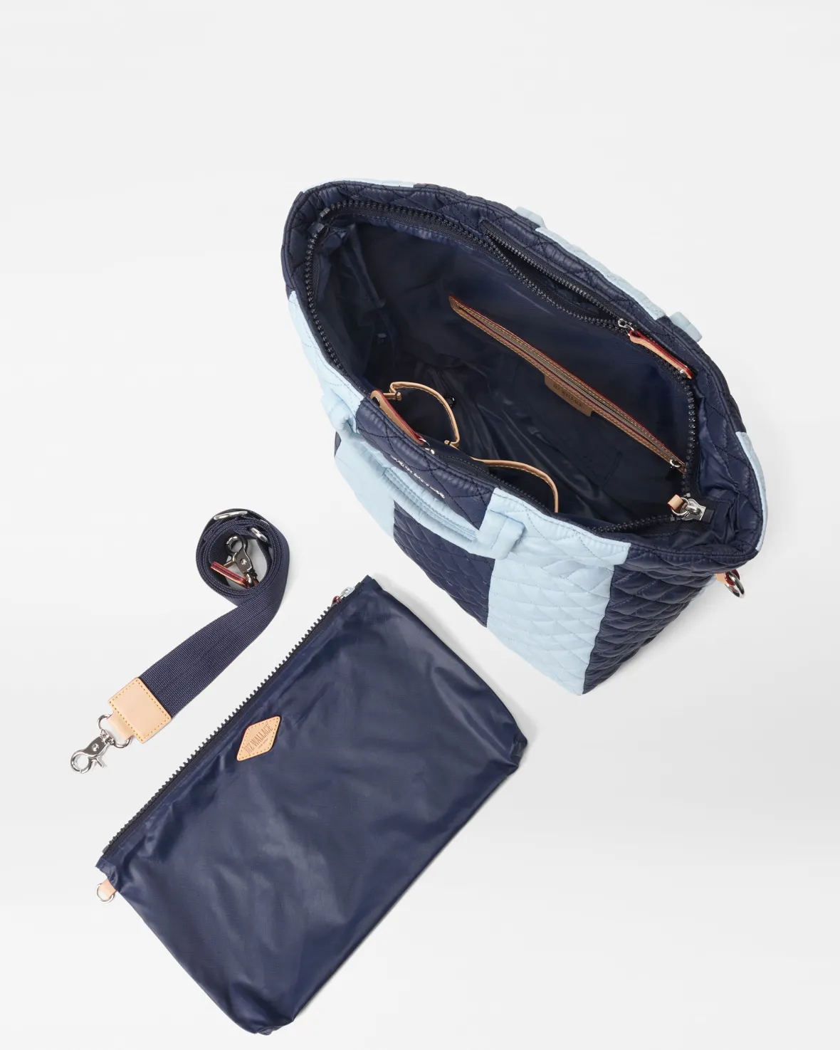 Metro|Totes<MZ Wallace Cabana Tote Dawn/CrystalBlue