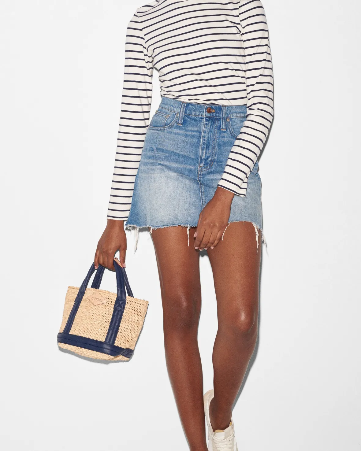 Raffia|Totes<MZ Wallace Mini Raffia Tote