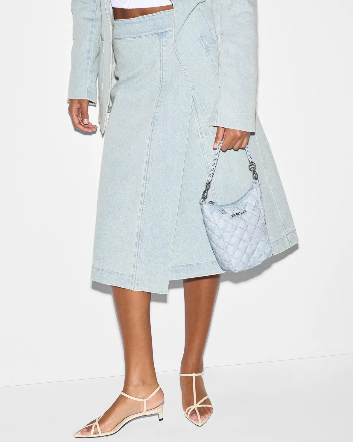 Crosby|Crossbody<MZ Wallace Crosby Go Chambray