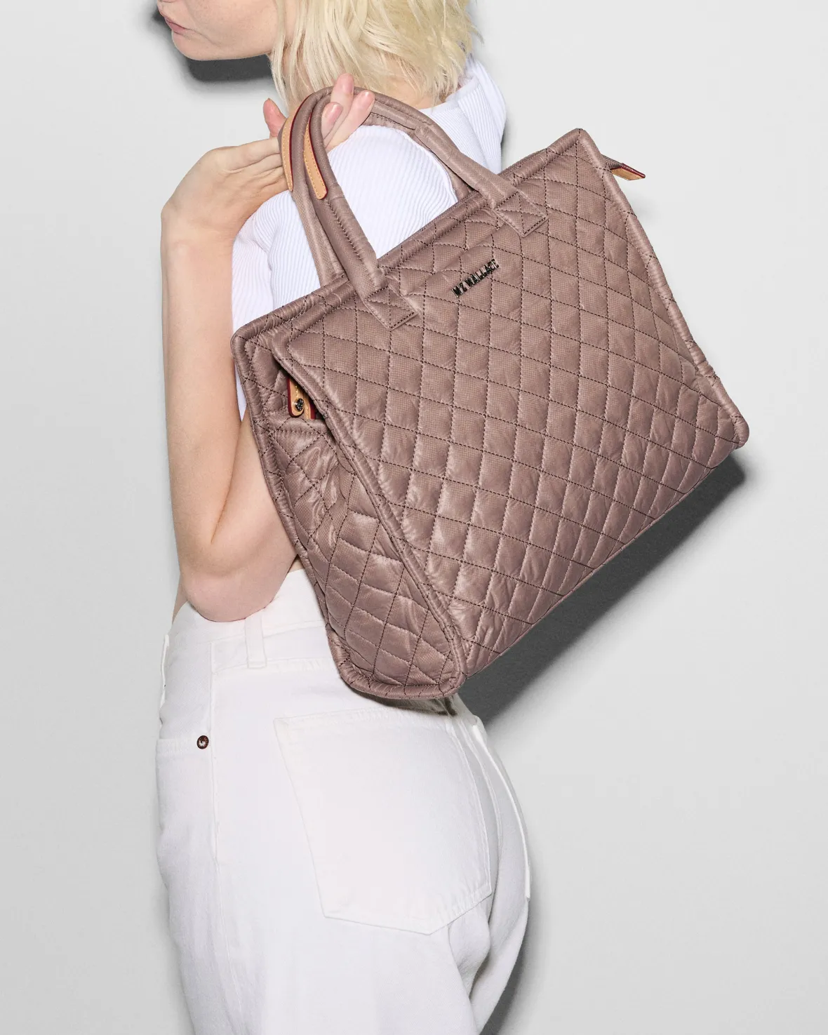 Metro|Totes<MZ Wallace Medium Box Tote Mauve