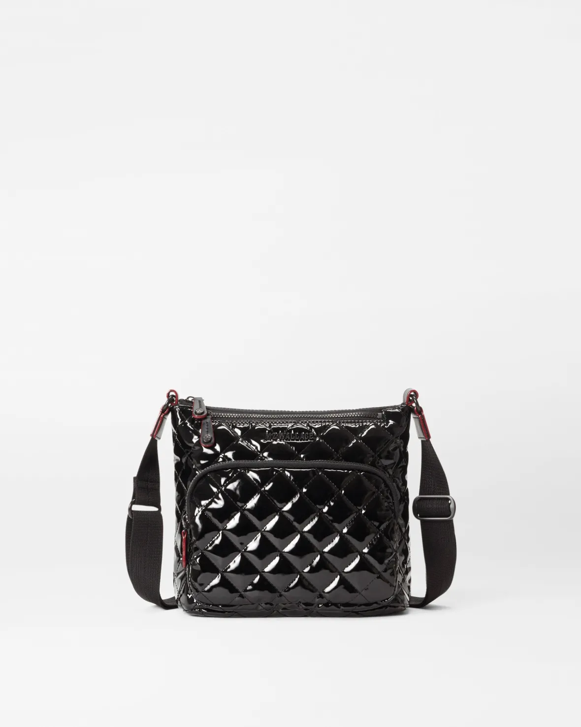 Metro|Crossbody<MZ Wallace Metro Scout Deluxe BlackLacquer
