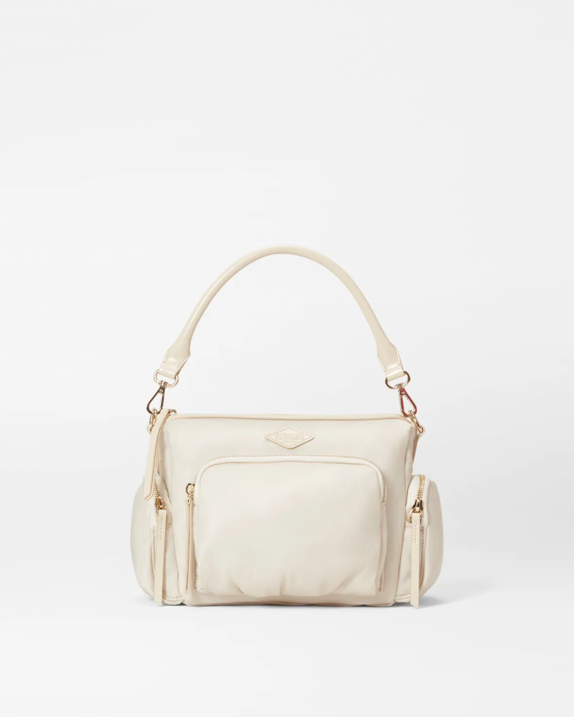 Chelsea|Crossbody<MZ Wallace Small Chelsea Crossbody Sandshell