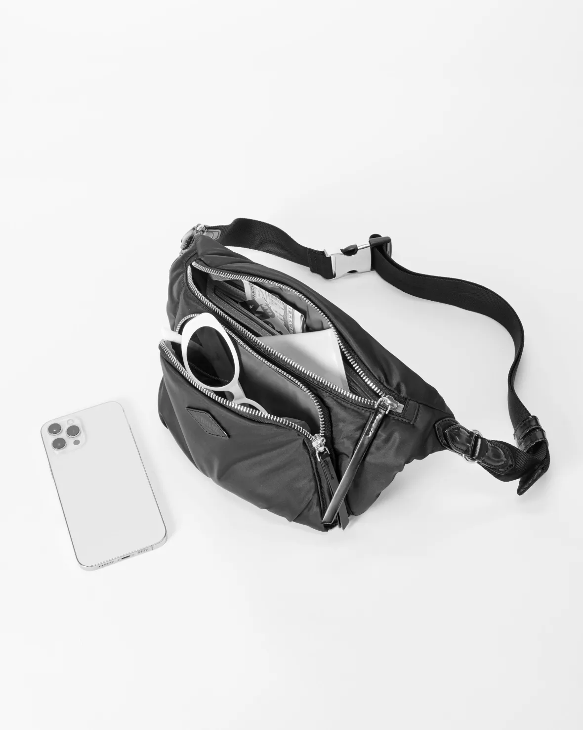 Chelsea|Belt Bags & Slings<MZ Wallace Chelsea Sling Bag Black