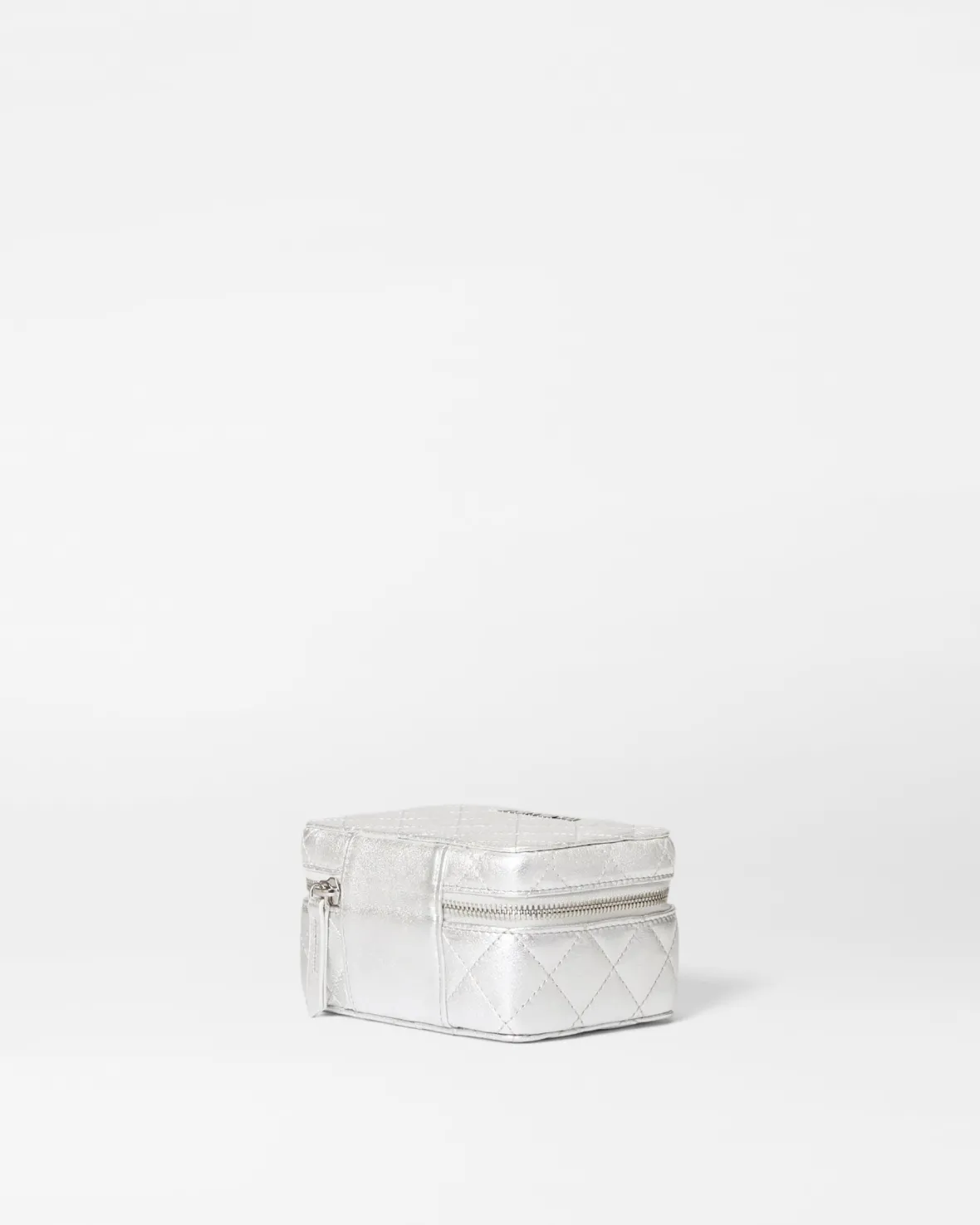 Accessories<MZ Wallace Jewelry Box SilverMetallicLeather