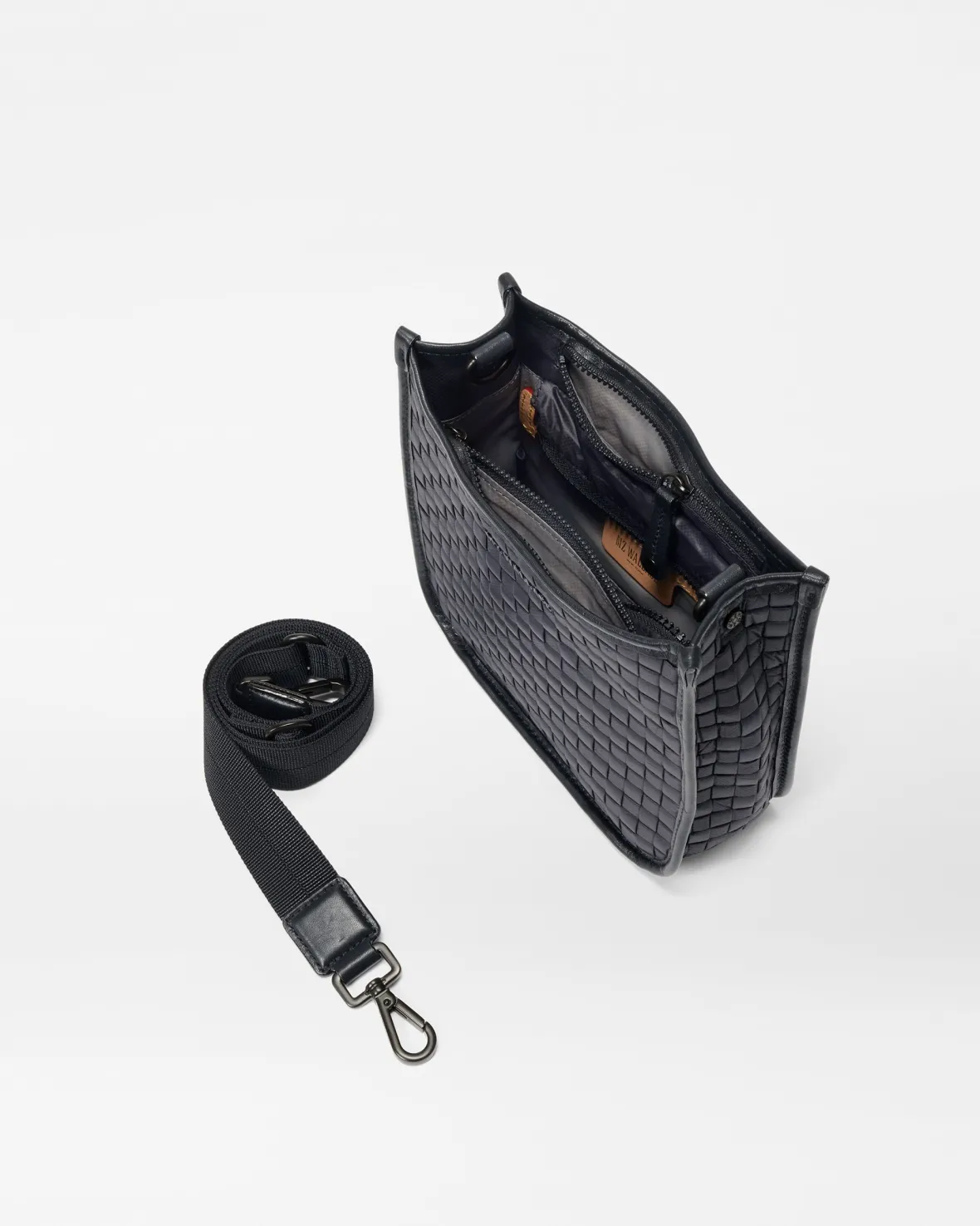 Crossbody|MZW Exclusives<MZ Wallace Small Woven Box Crossbody Black