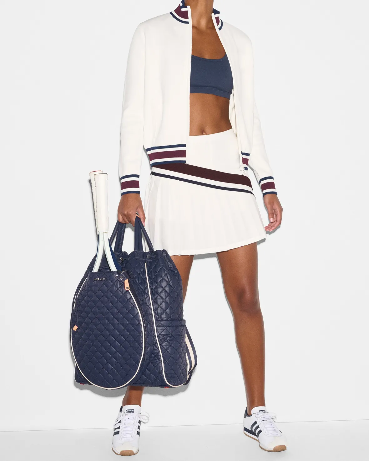 Fitness|Backpacks<MZ Wallace Tennis Convertible Backpack Dawn/Ecru