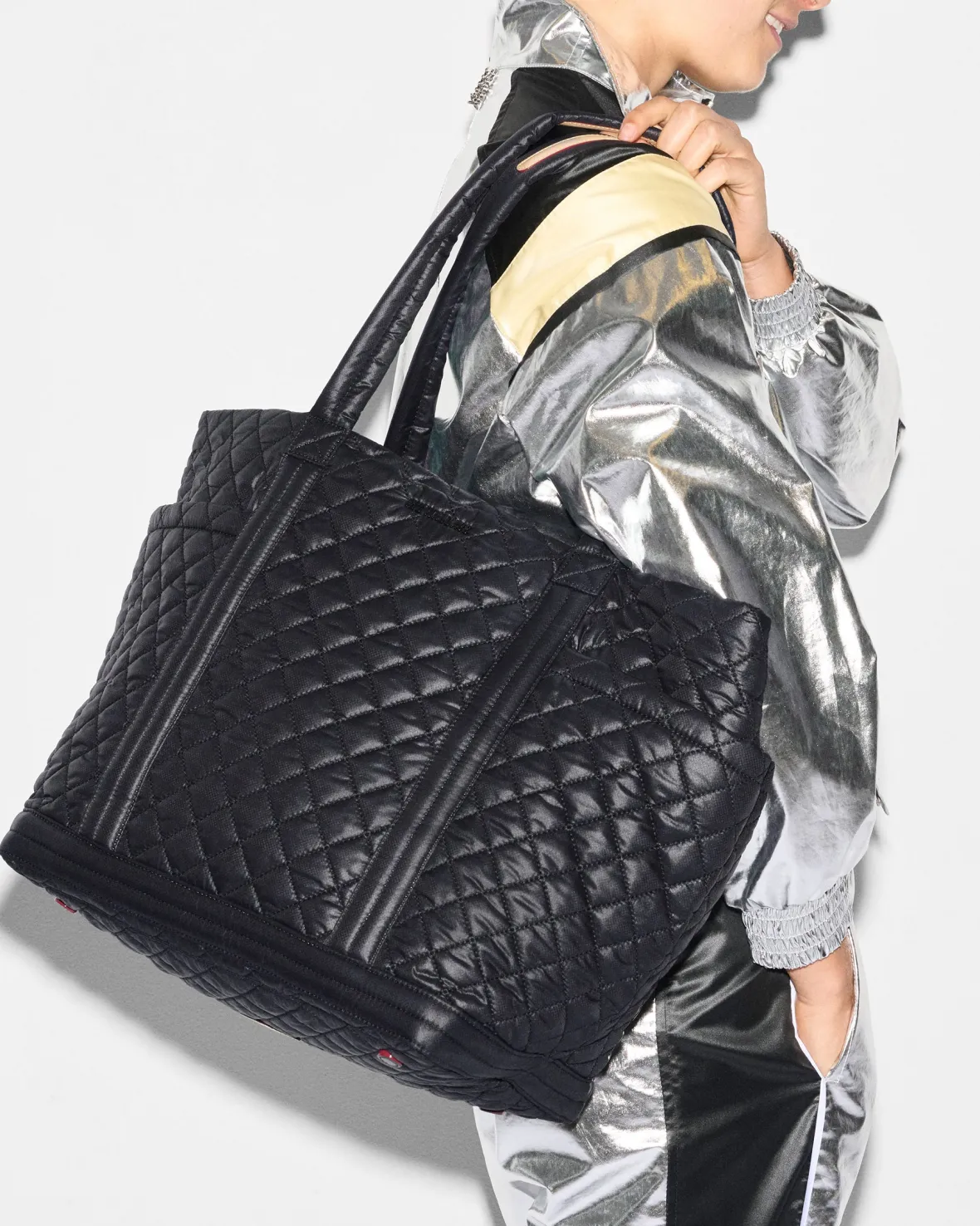 Metro|Totes<MZ Wallace Large Empire Tote Black