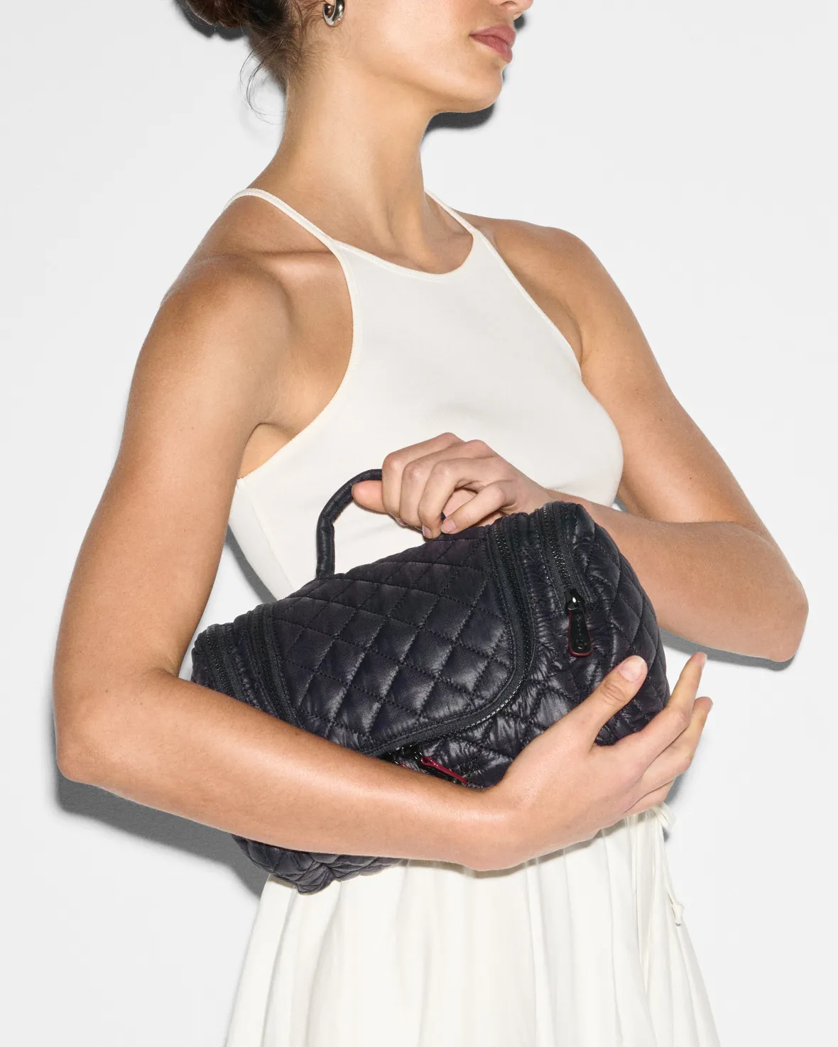 Metro|Travel<MZ Wallace Hanging Travel Cosmetic Black