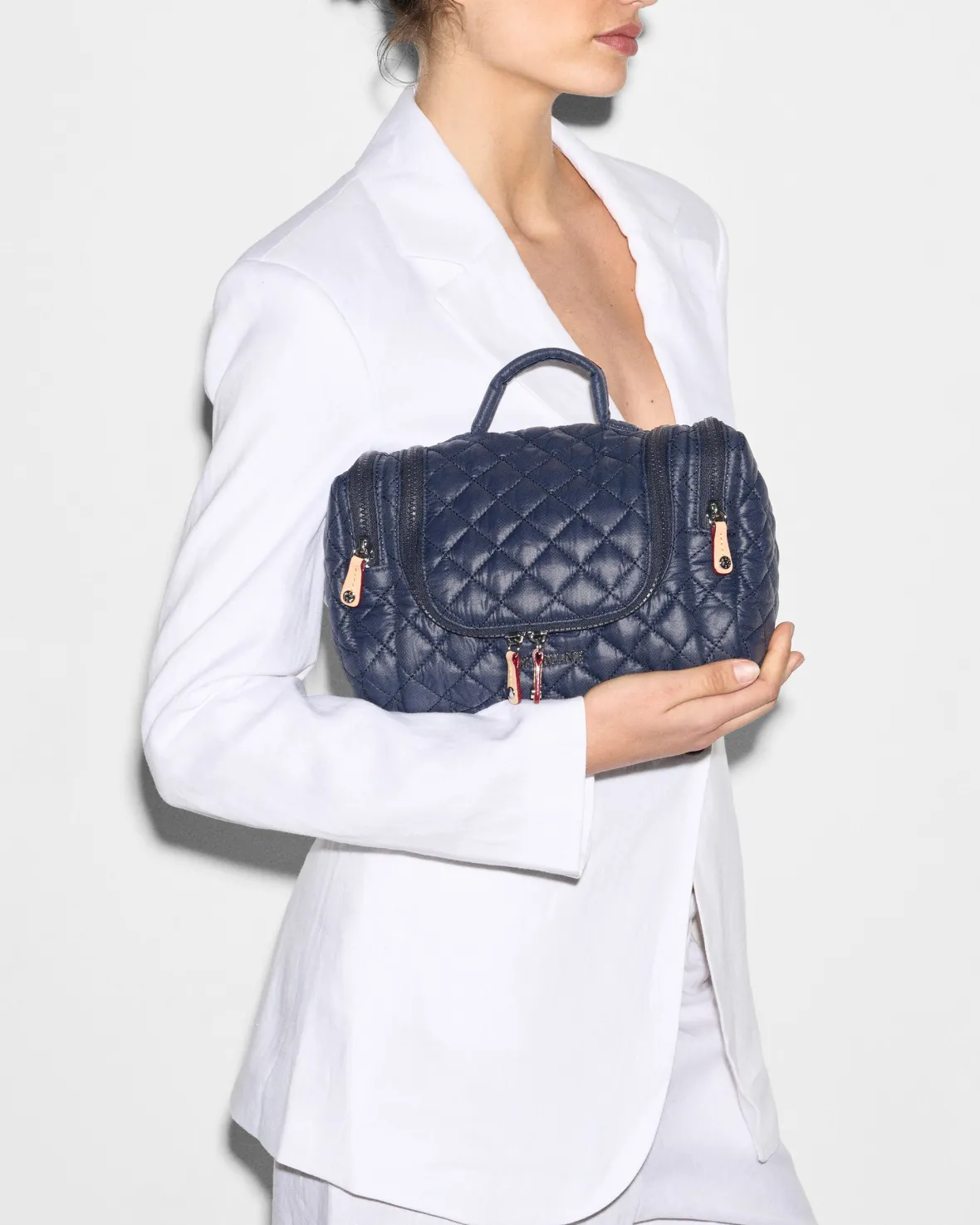 Metro|Accessories<MZ Wallace Hanging Travel Cosmetic DawnWithTropicalPalm