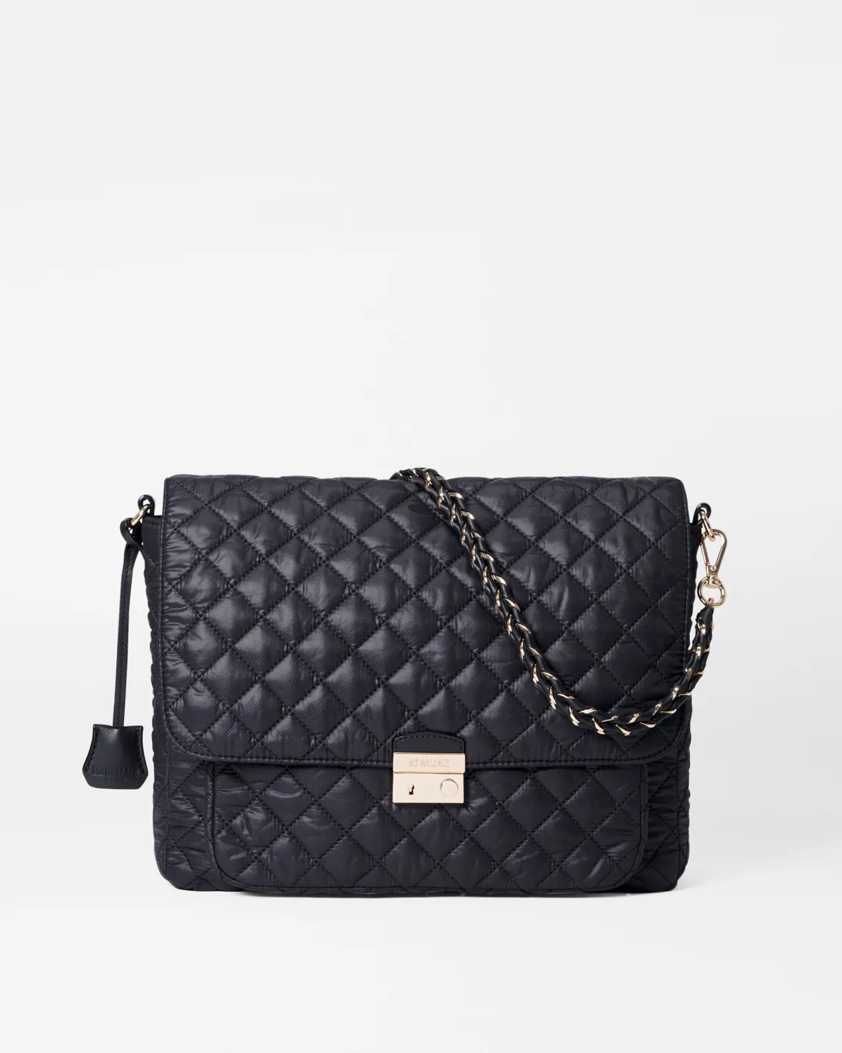 Crosby|Crossbody<MZ Wallace Crosby Lock Large Crossbody Black