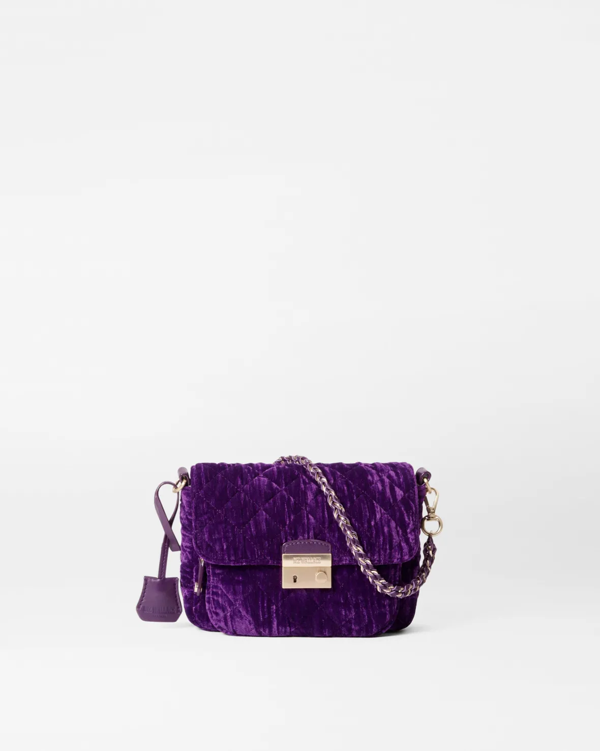 Crosby|Crossbody<MZ Wallace Crosby Lock Small Crossbody VelvetAmethyst