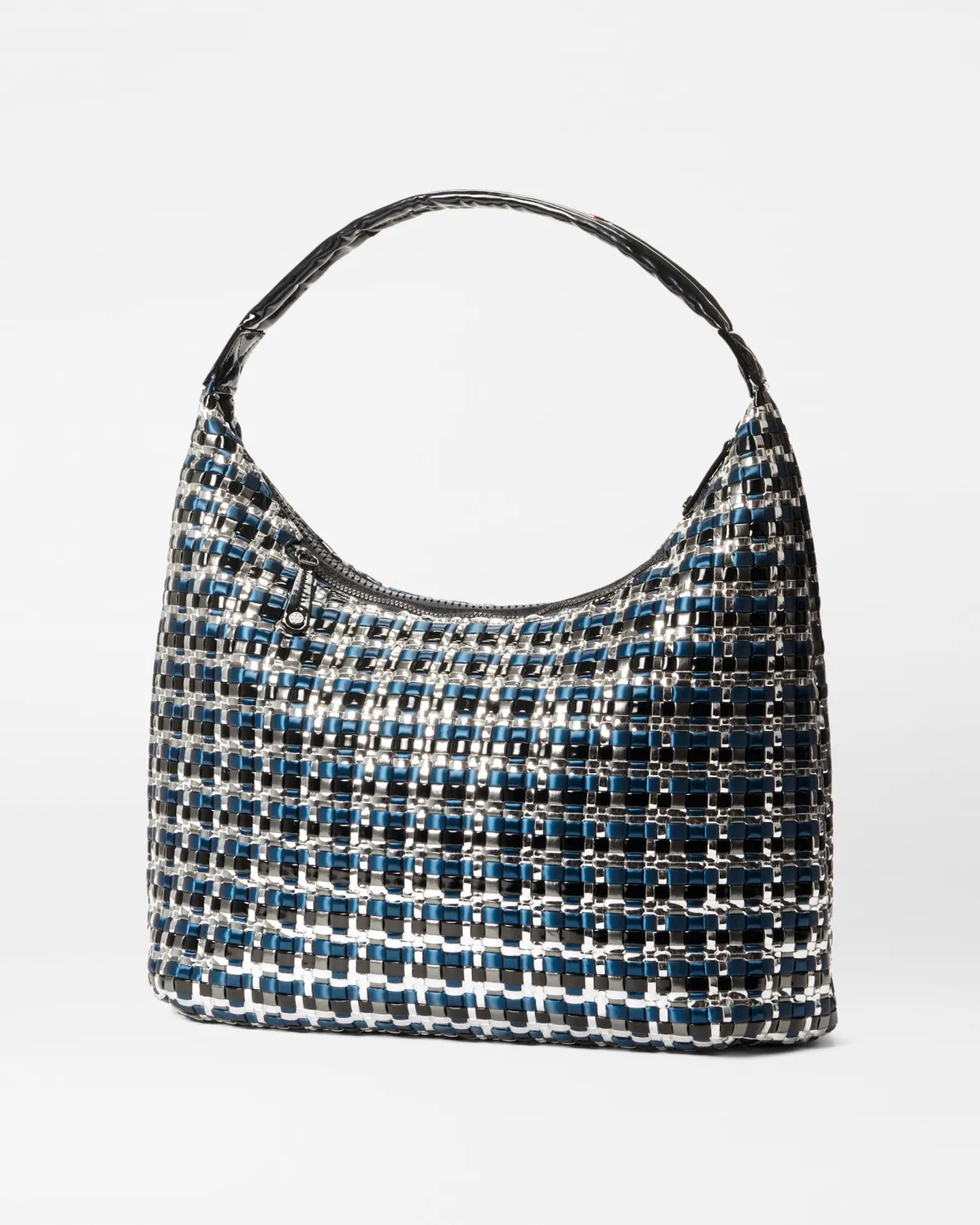 Shoulders<MZ Wallace Large Woven Shoulder MidnightWoven