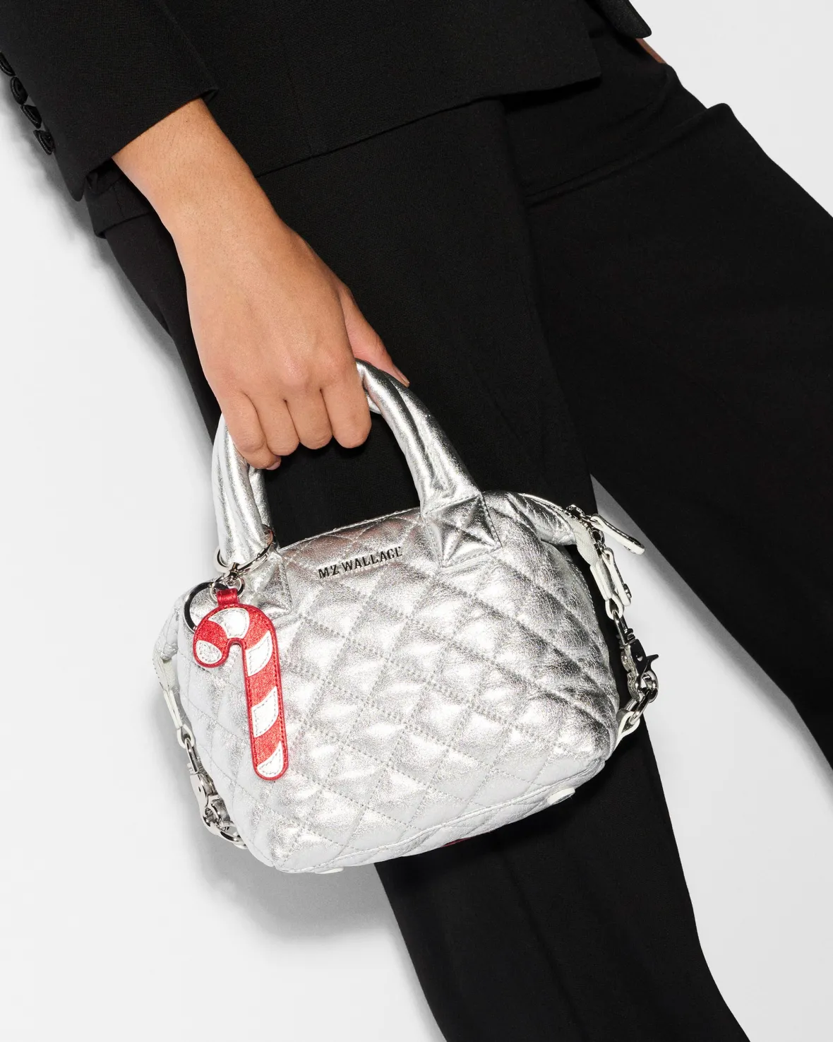 Accessories<MZ Wallace Key Charm MultiLeather