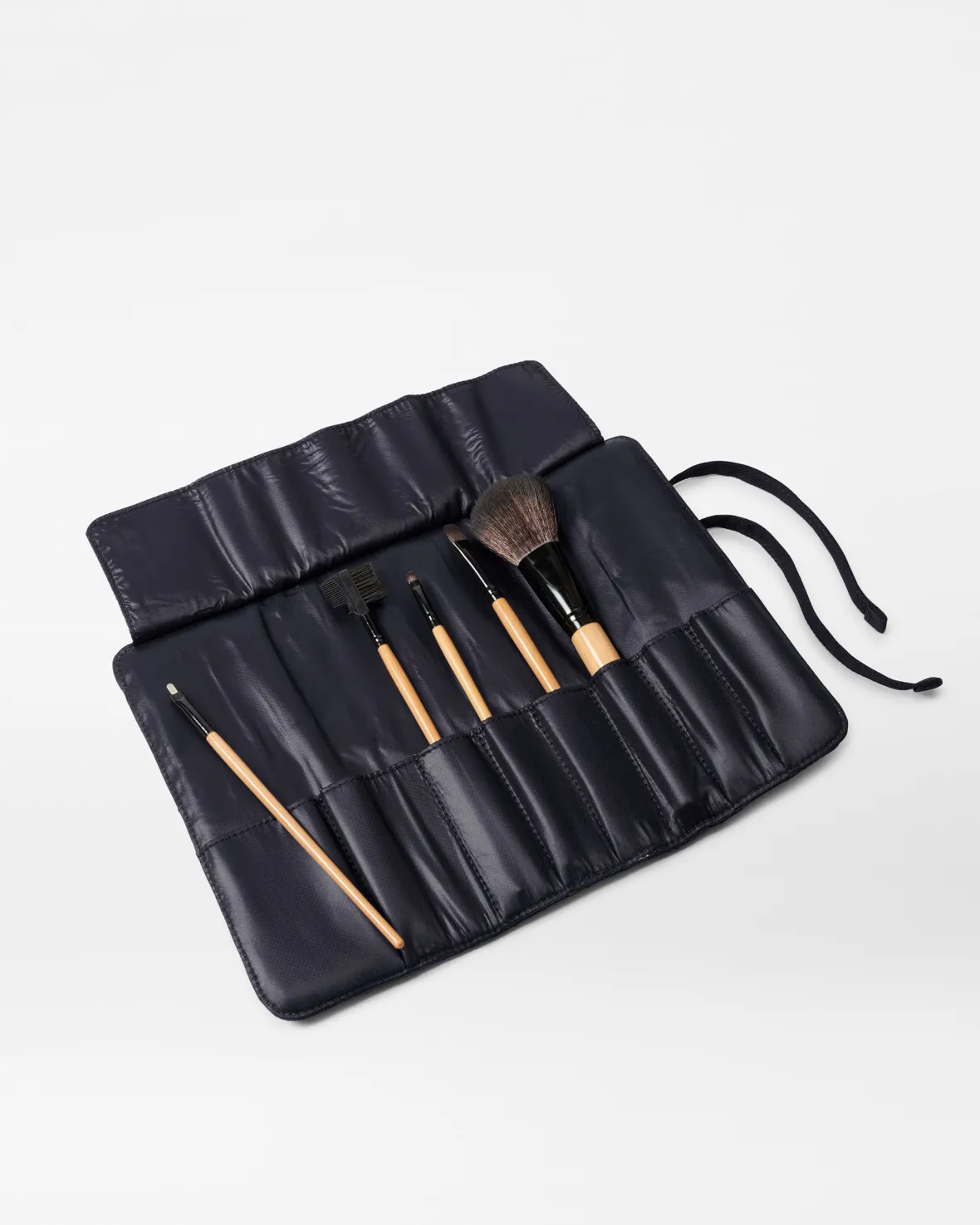 Metro|Travel<MZ Wallace Makeup Brush Roll Black