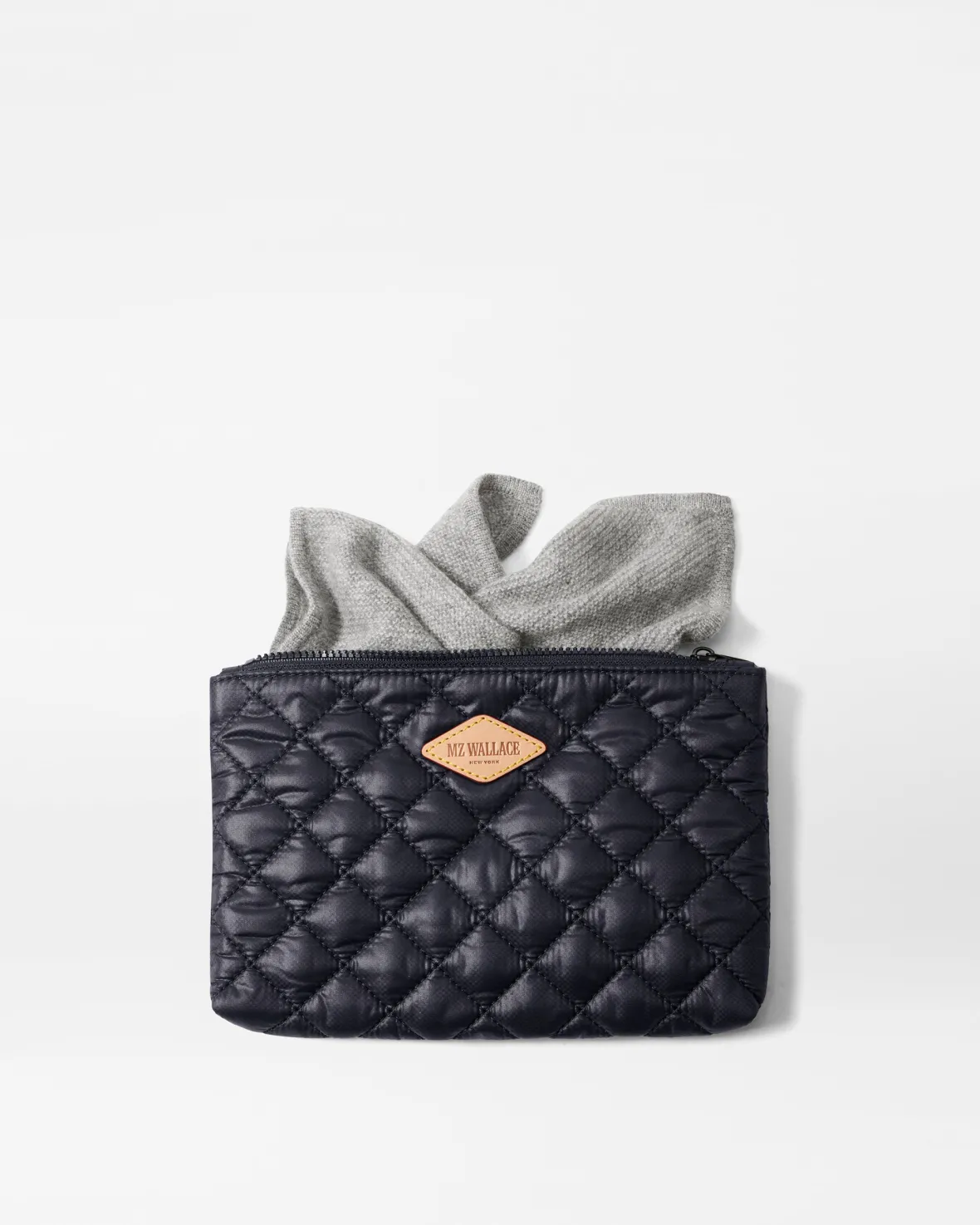 Accessories<MZ Wallace Cashmere Bandana Set Grey